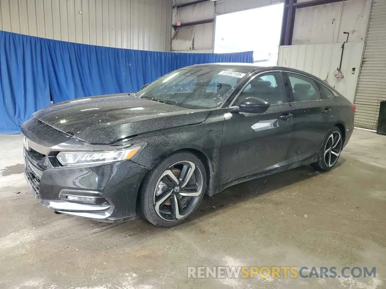 1 Photograph of a damaged car 1HGCV1F34LA144706 HONDA ACCORD 2020