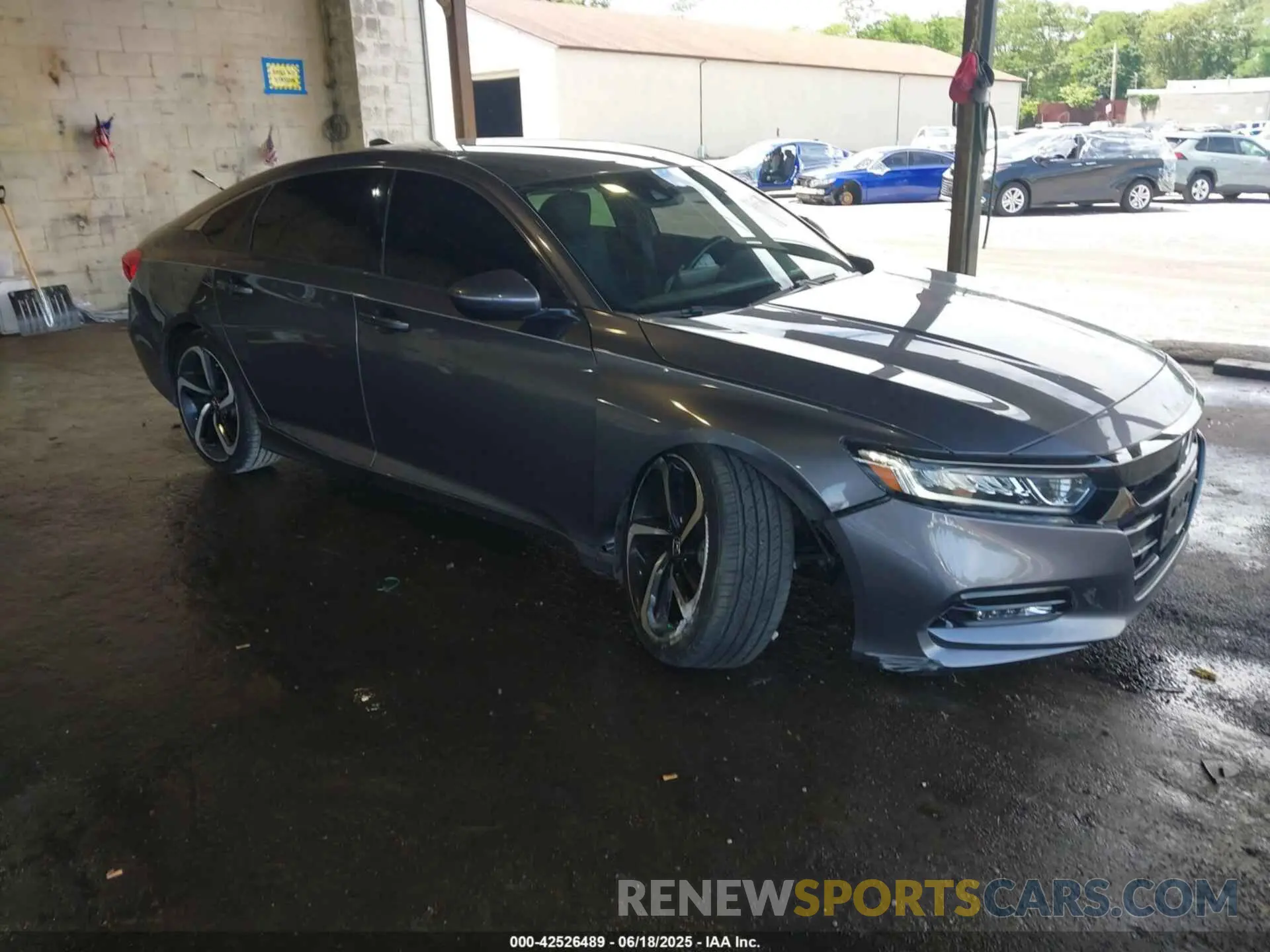 1 Photograph of a damaged car 1HGCV1F34LA146407 HONDA ACCORD 2020