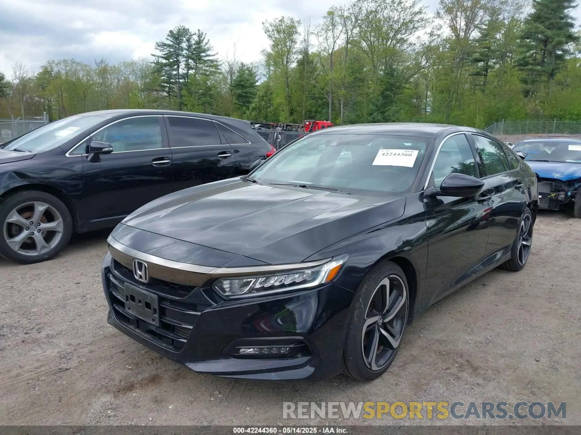 2 Photograph of a damaged car 1HGCV1F34LA156693 HONDA ACCORD 2020