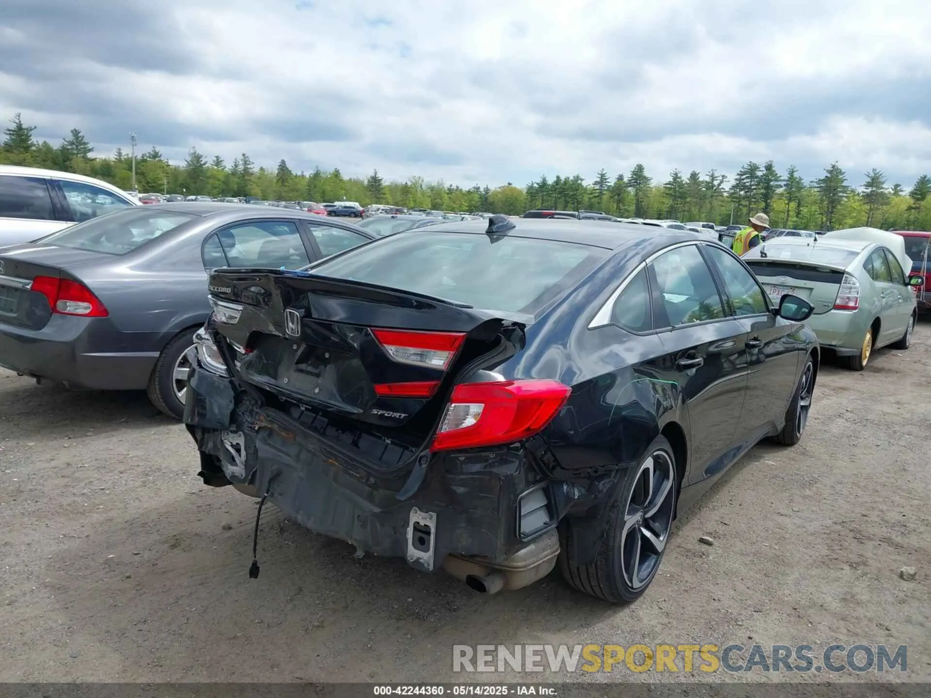 4 Photograph of a damaged car 1HGCV1F34LA156693 HONDA ACCORD 2020