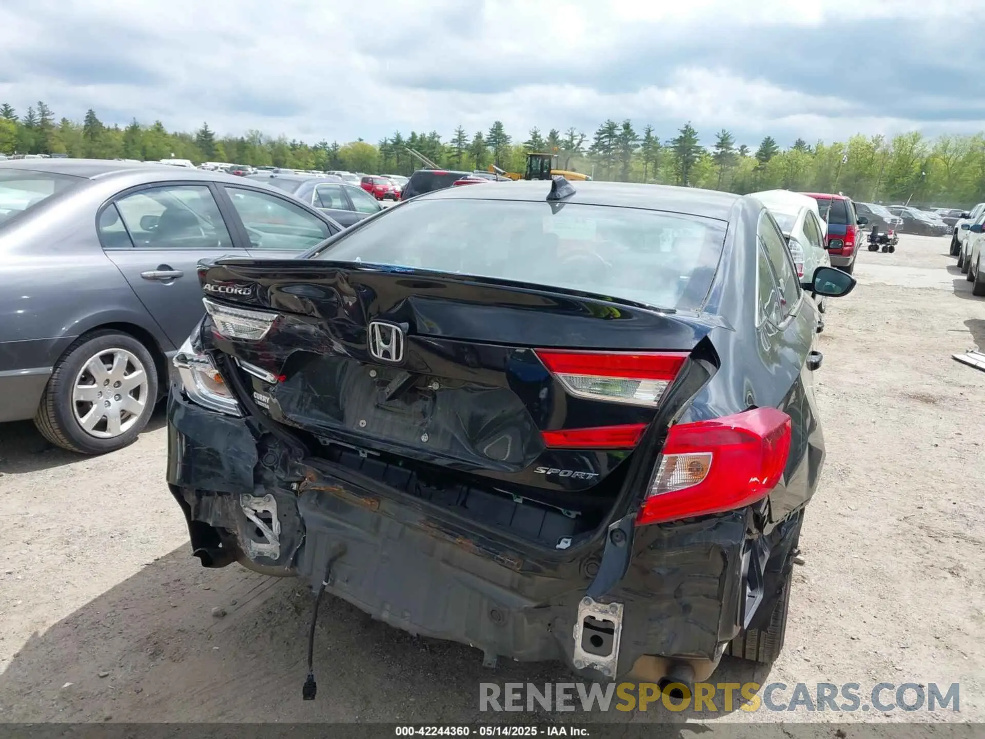 6 Photograph of a damaged car 1HGCV1F34LA156693 HONDA ACCORD 2020