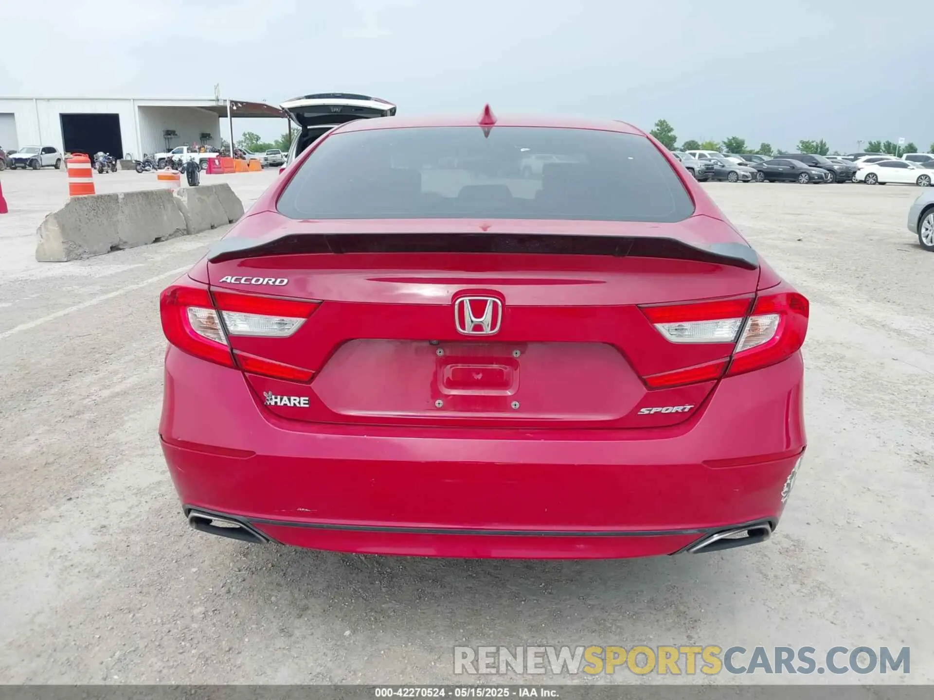 16 Photograph of a damaged car 1HGCV1F35LA006401 HONDA ACCORD 2020