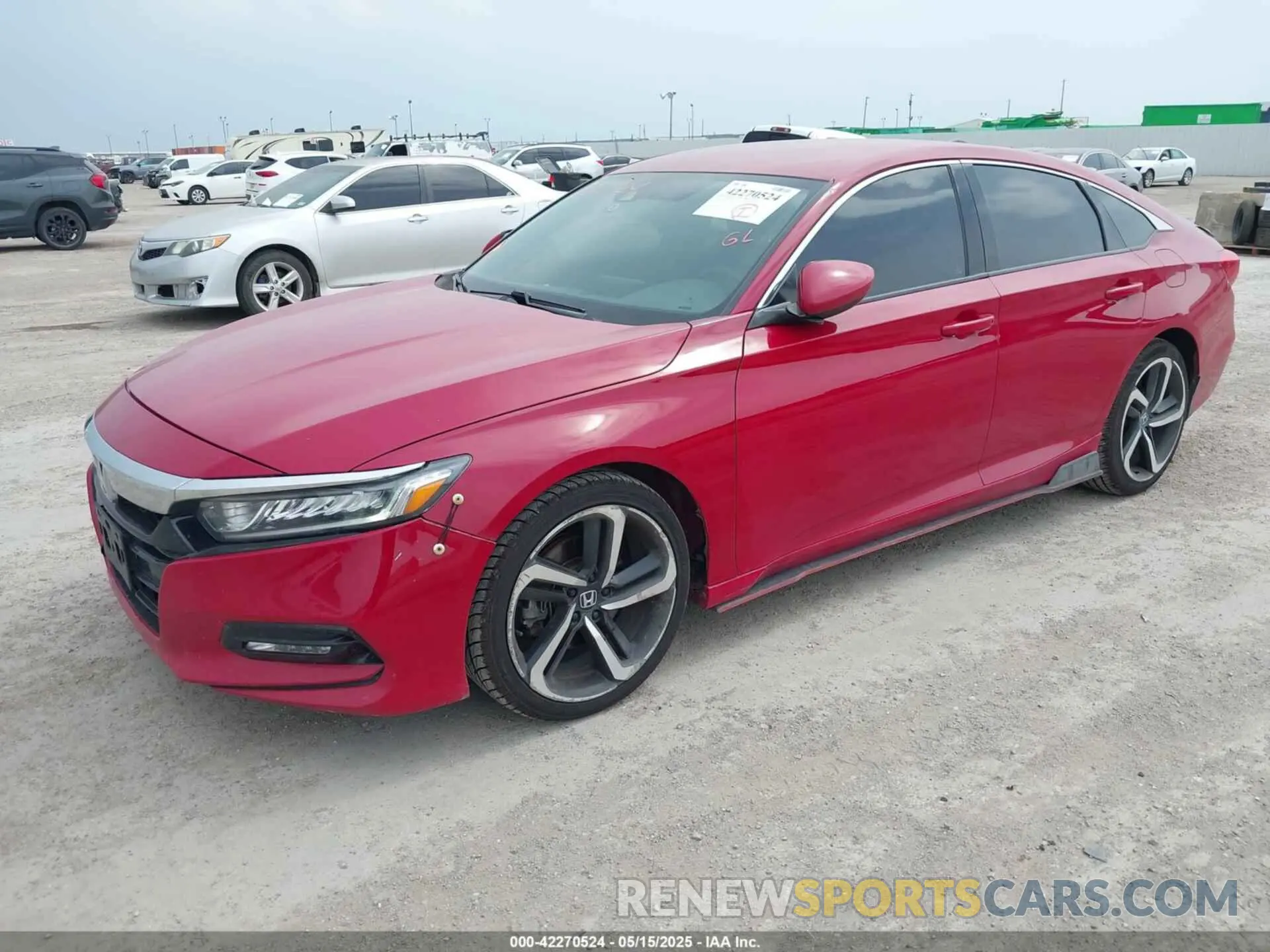 2 Photograph of a damaged car 1HGCV1F35LA006401 HONDA ACCORD 2020