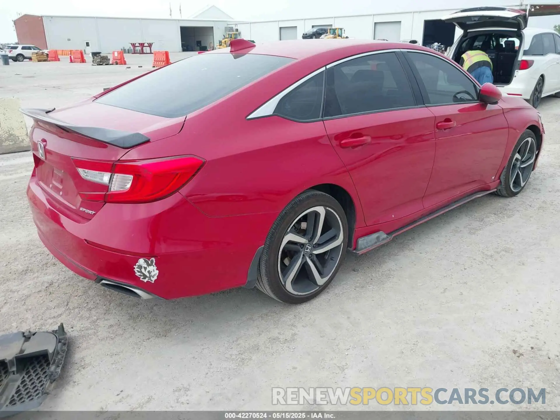 4 Photograph of a damaged car 1HGCV1F35LA006401 HONDA ACCORD 2020