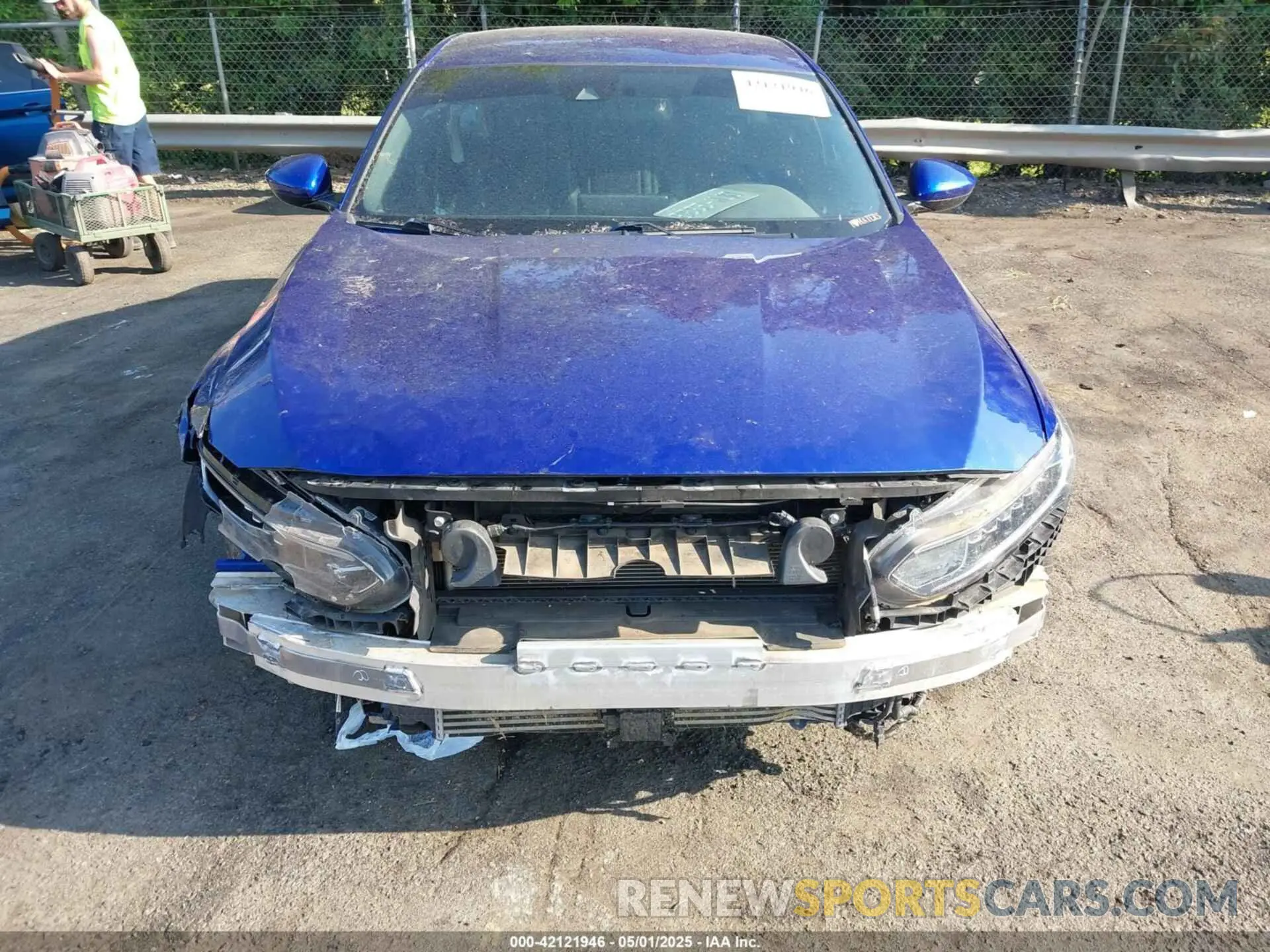 6 Photograph of a damaged car 1HGCV1F35LA015048 HONDA ACCORD 2020