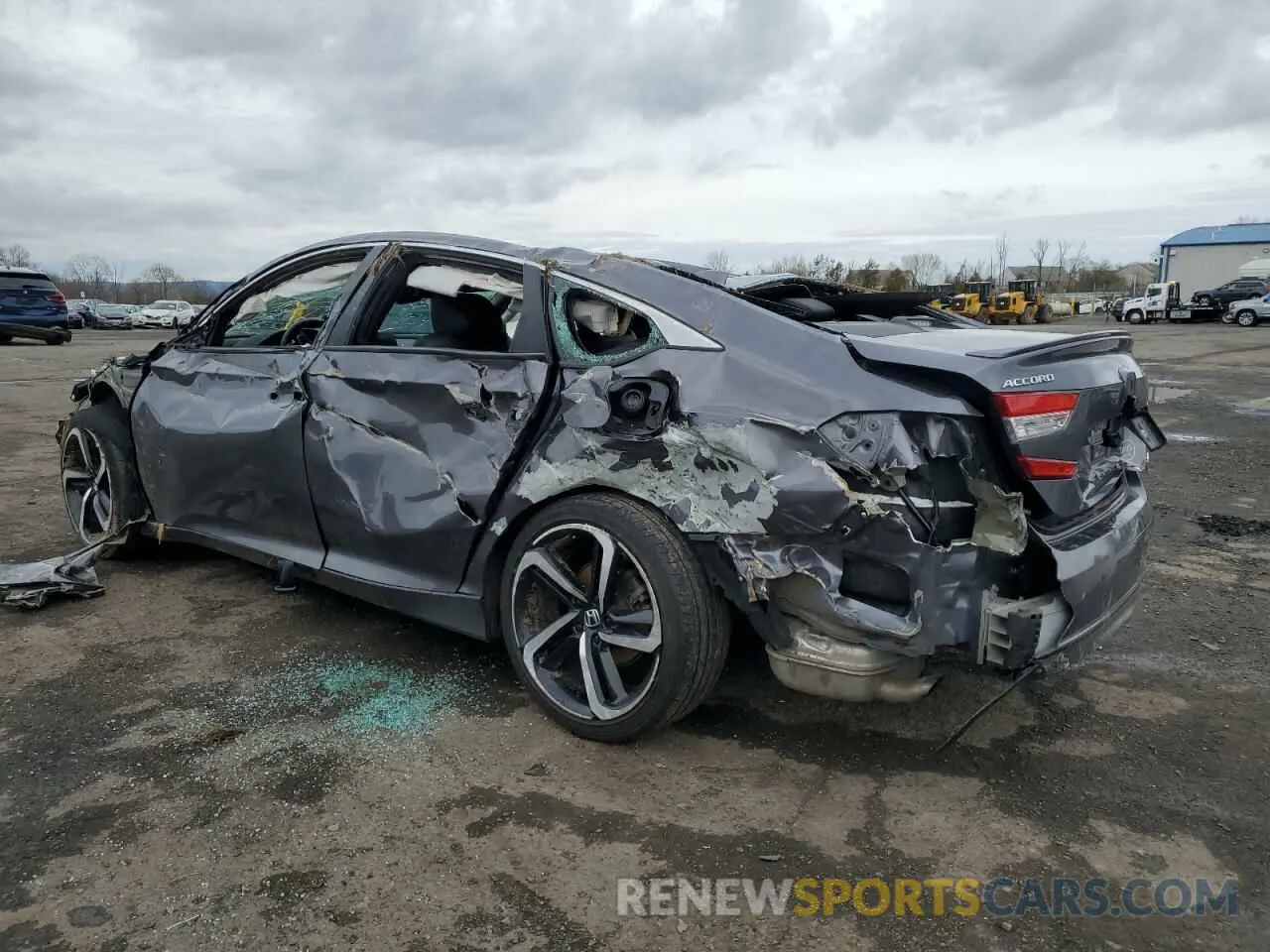 2 Photograph of a damaged car 1HGCV1F35LA053346 HONDA ACCORD 2020