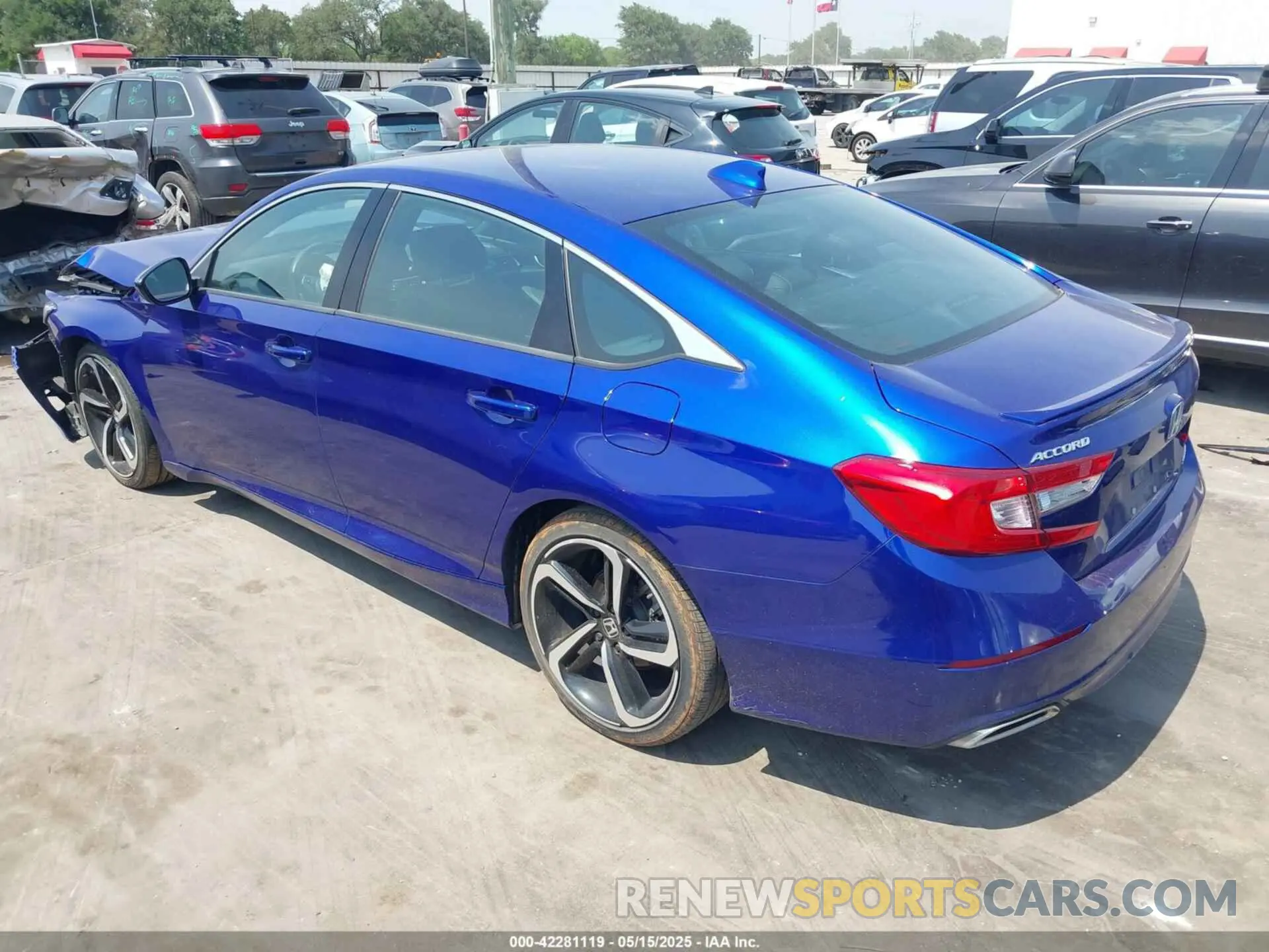 3 Photograph of a damaged car 1HGCV1F35LA055954 HONDA ACCORD 2020
