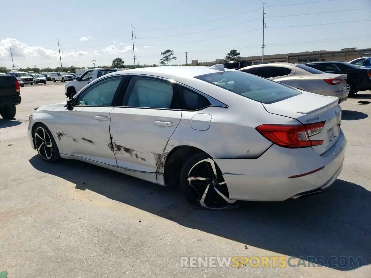 2 Photograph of a damaged car 1HGCV1F35LA061527 HONDA ACCORD 2020