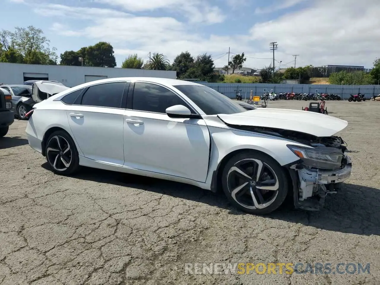 4 Photograph of a damaged car 1HGCV1F35LA102819 HONDA ACCORD 2020