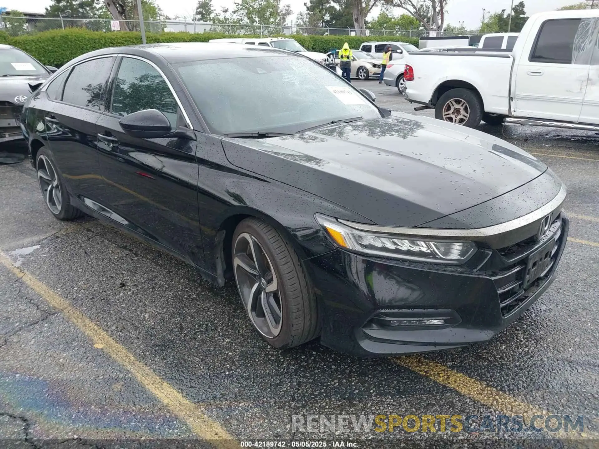 1 Photograph of a damaged car 1HGCV1F35LA103274 HONDA ACCORD 2020