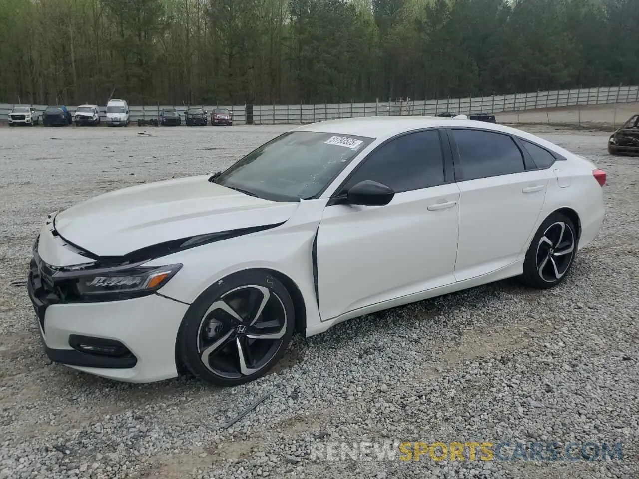 1 Photograph of a damaged car 1HGCV1F35LA108233 HONDA ACCORD 2020
