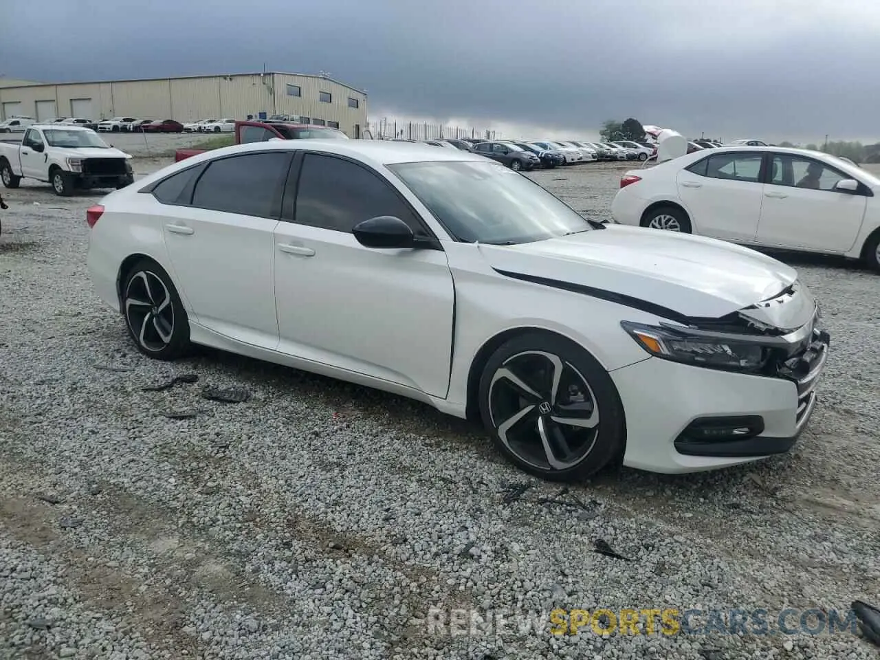 4 Photograph of a damaged car 1HGCV1F35LA108233 HONDA ACCORD 2020