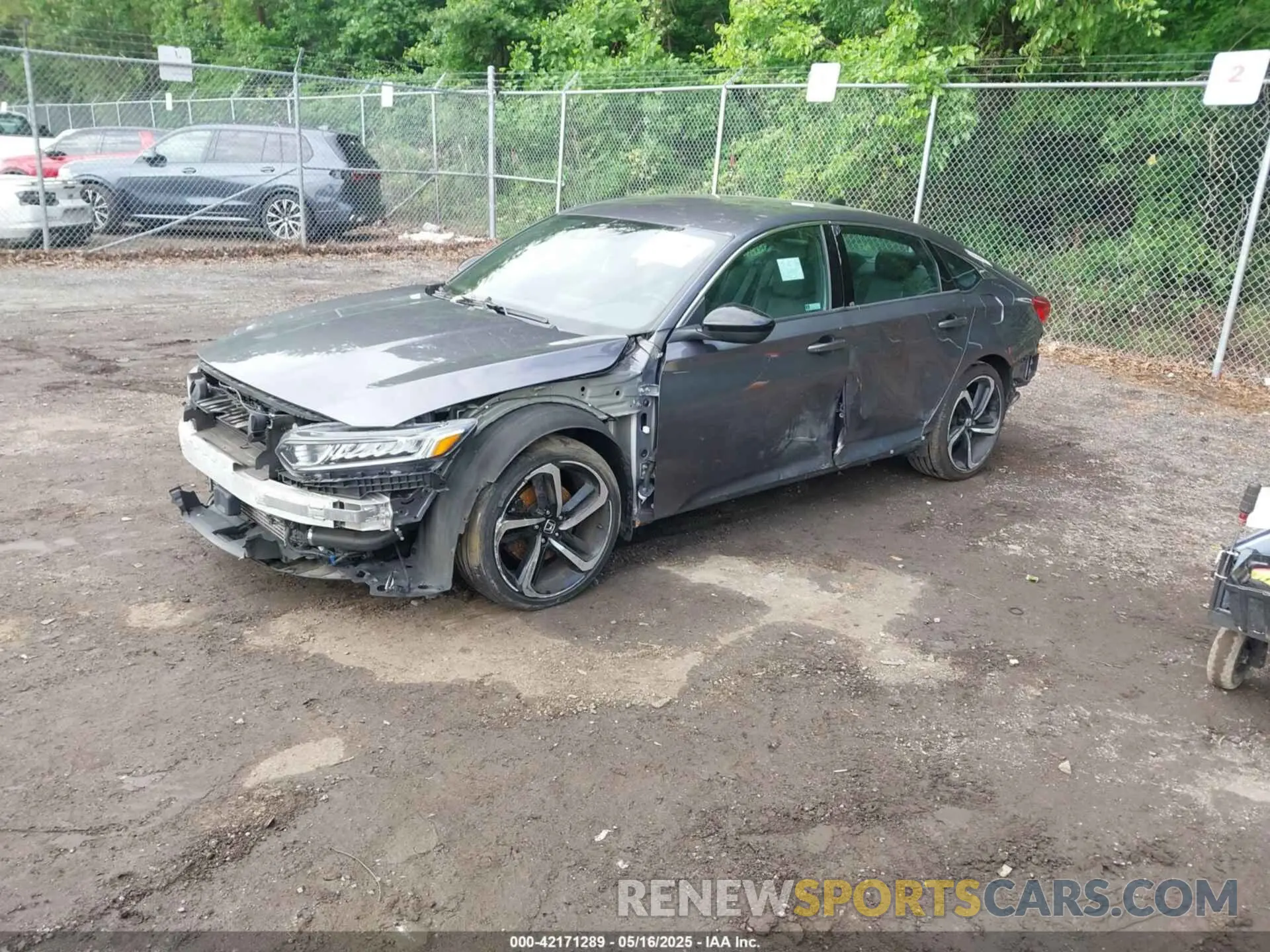 2 Photograph of a damaged car 1HGCV1F35LA121094 HONDA ACCORD 2020
