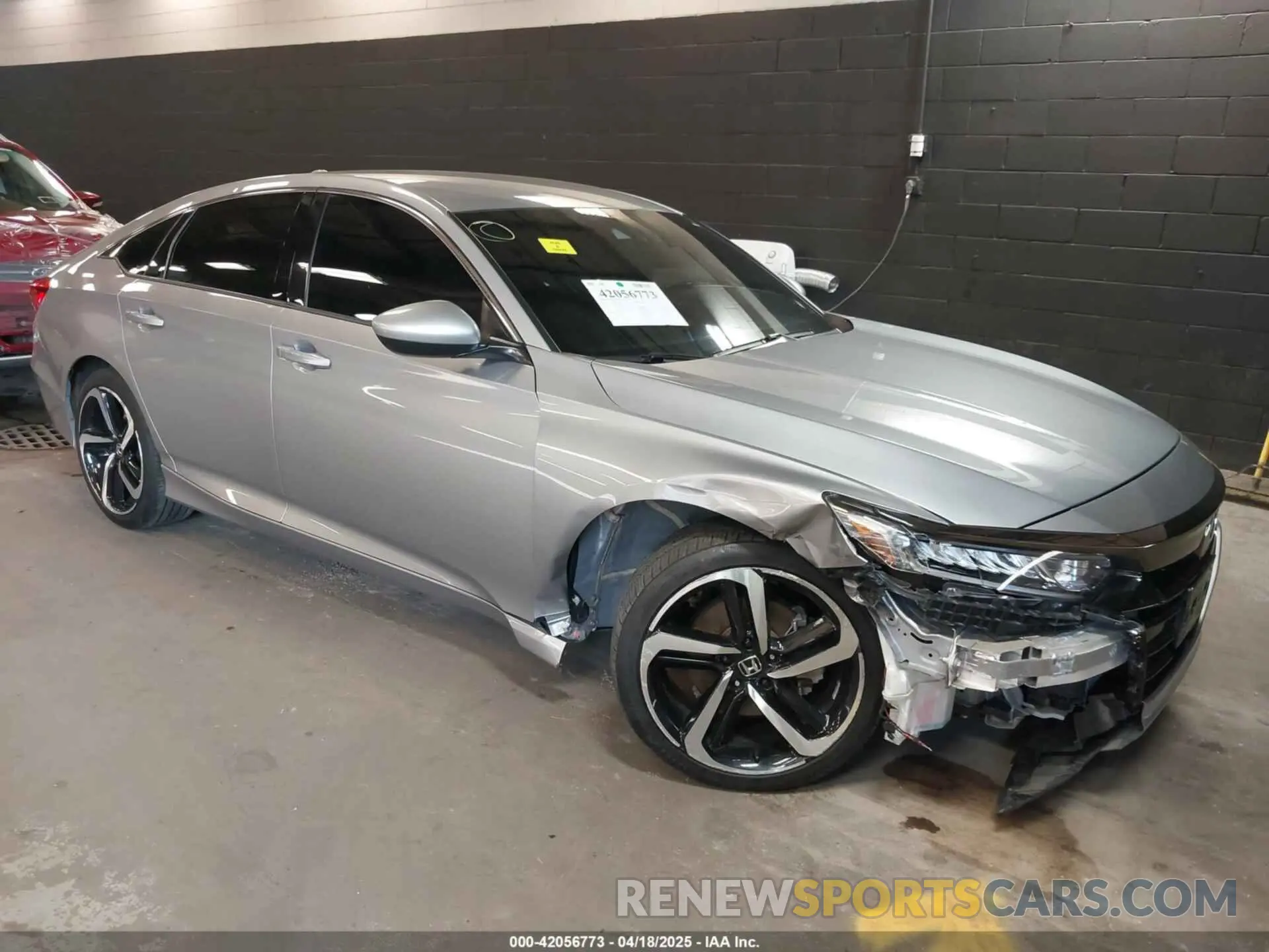 1 Photograph of a damaged car 1HGCV1F35LA122892 HONDA ACCORD 2020