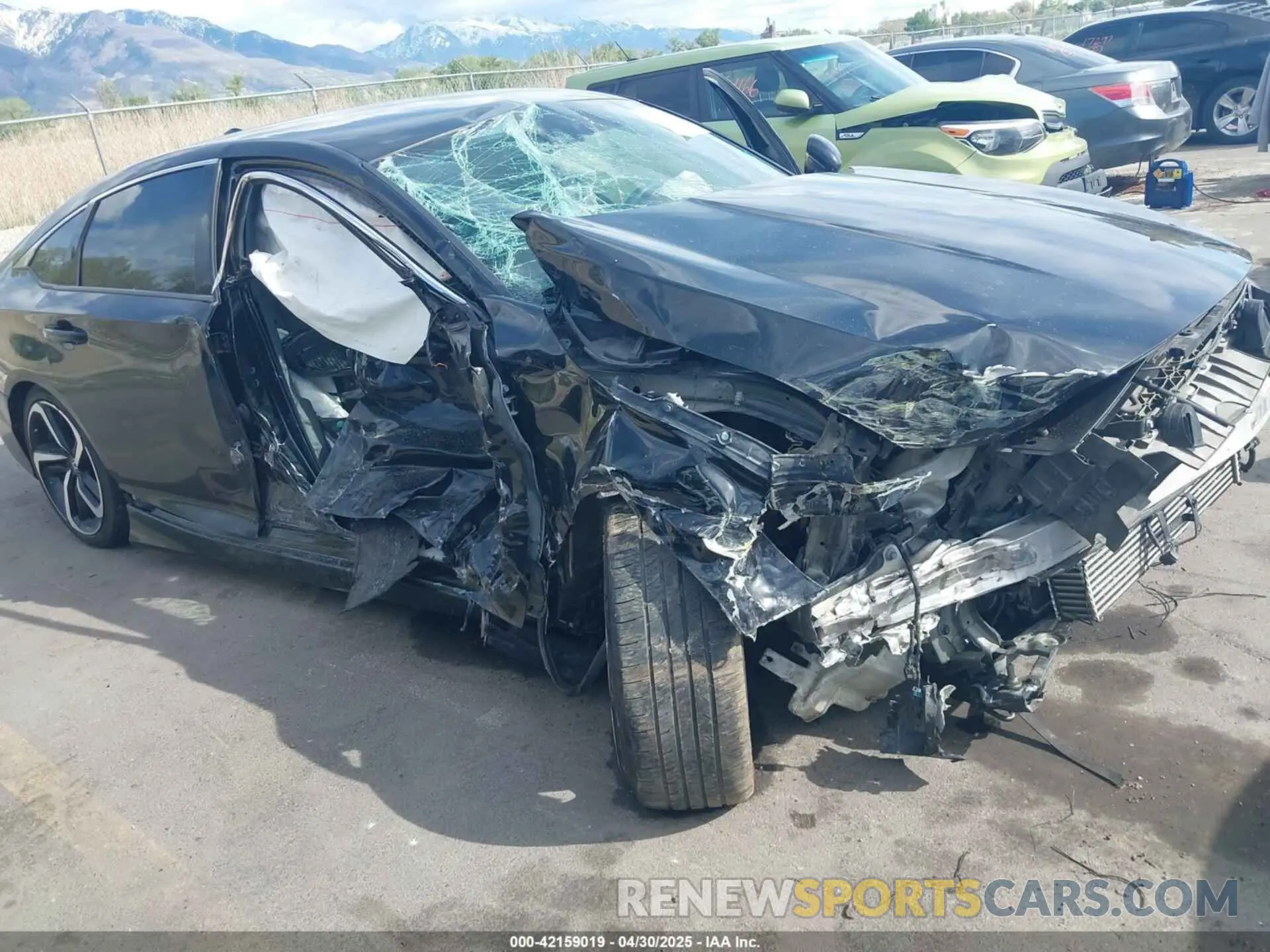 6 Photograph of a damaged car 1HGCV1F35LA123105 HONDA ACCORD 2020