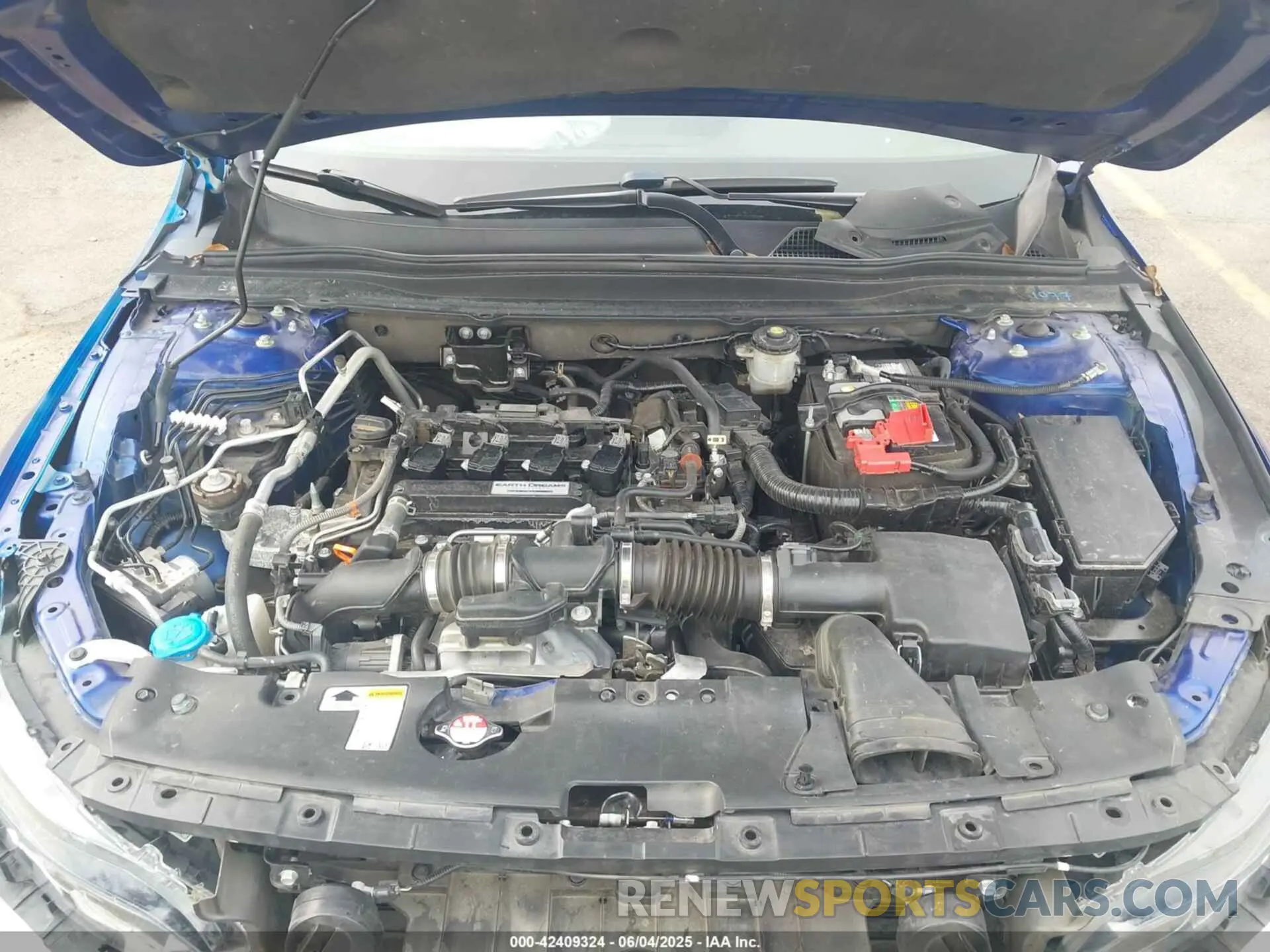 10 Photograph of a damaged car 1HGCV1F35LA125839 HONDA ACCORD 2020