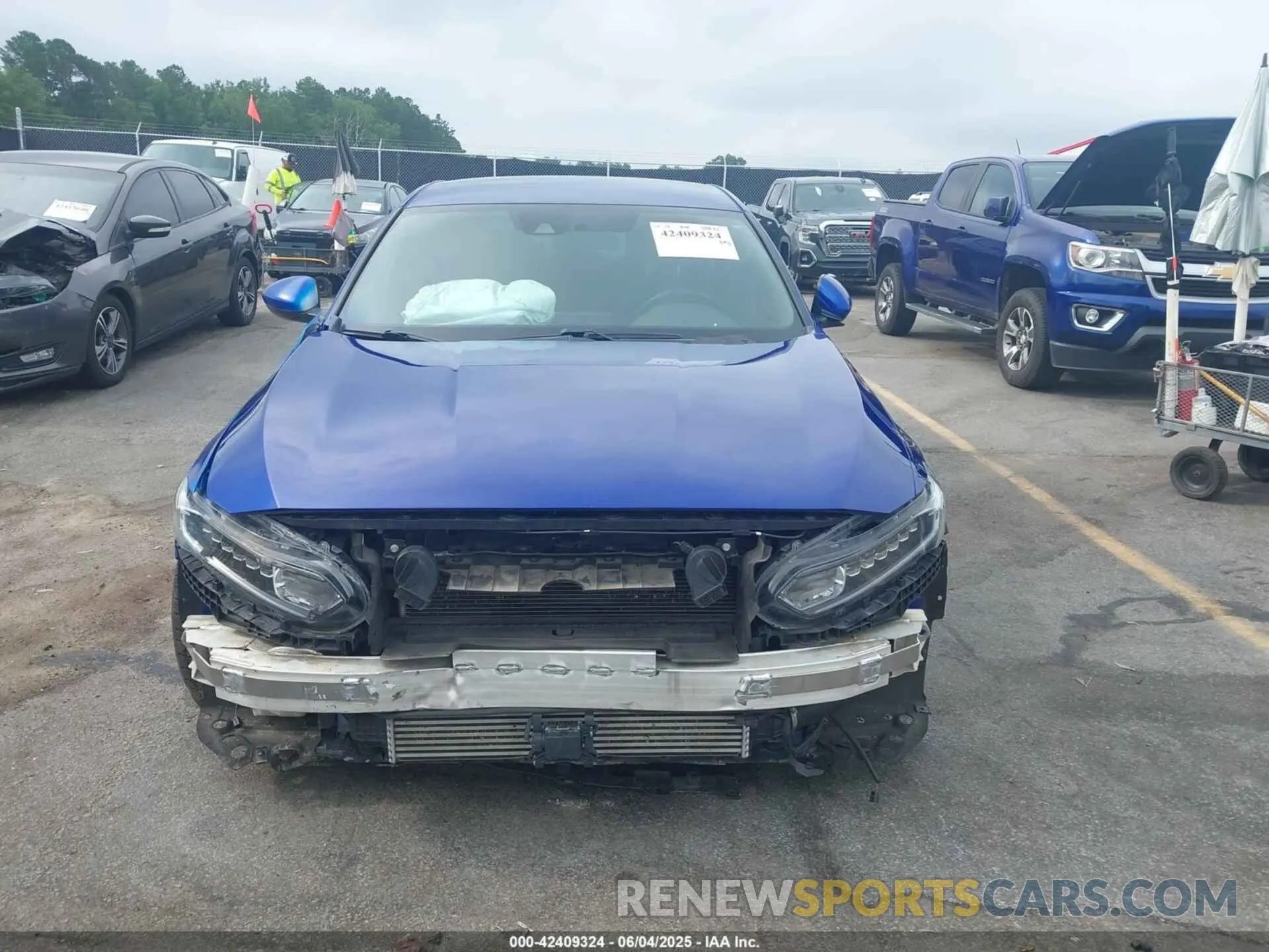 12 Photograph of a damaged car 1HGCV1F35LA125839 HONDA ACCORD 2020
