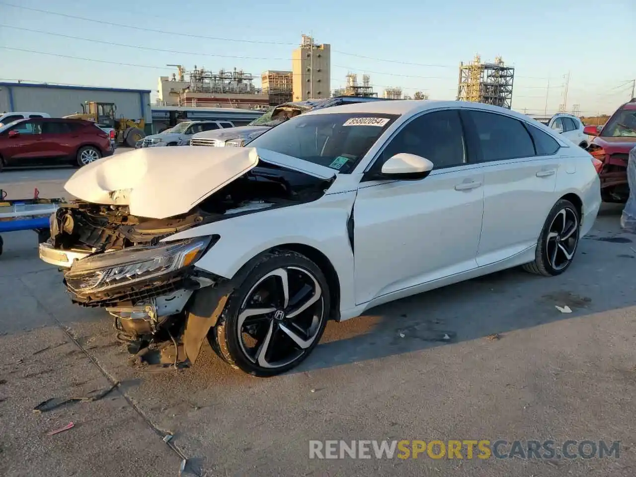 1 Photograph of a damaged car 1HGCV1F35LA126408 HONDA ACCORD 2020