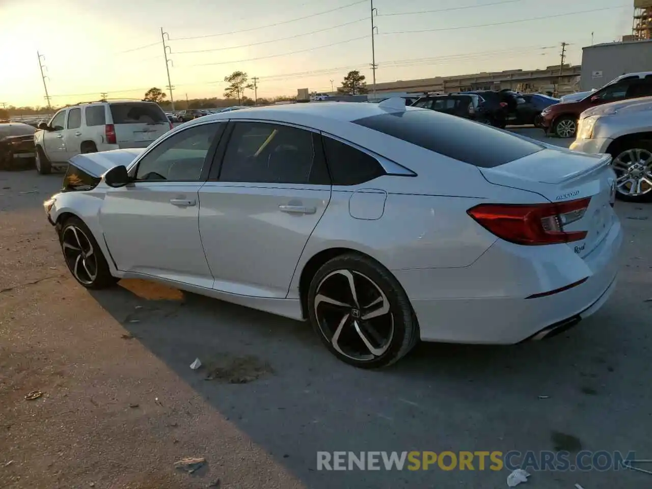 2 Photograph of a damaged car 1HGCV1F35LA126408 HONDA ACCORD 2020