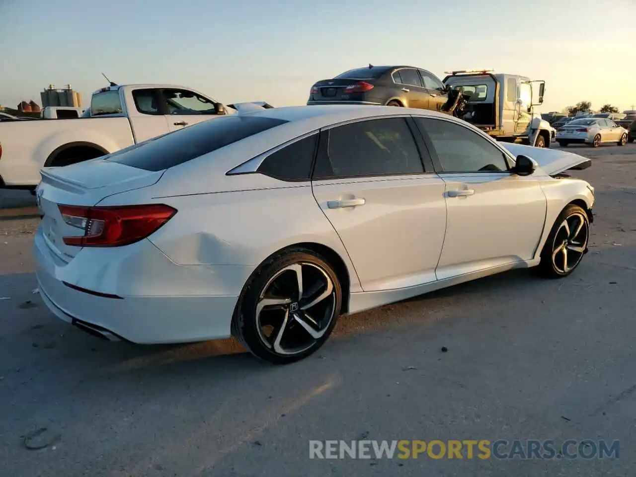 3 Photograph of a damaged car 1HGCV1F35LA126408 HONDA ACCORD 2020