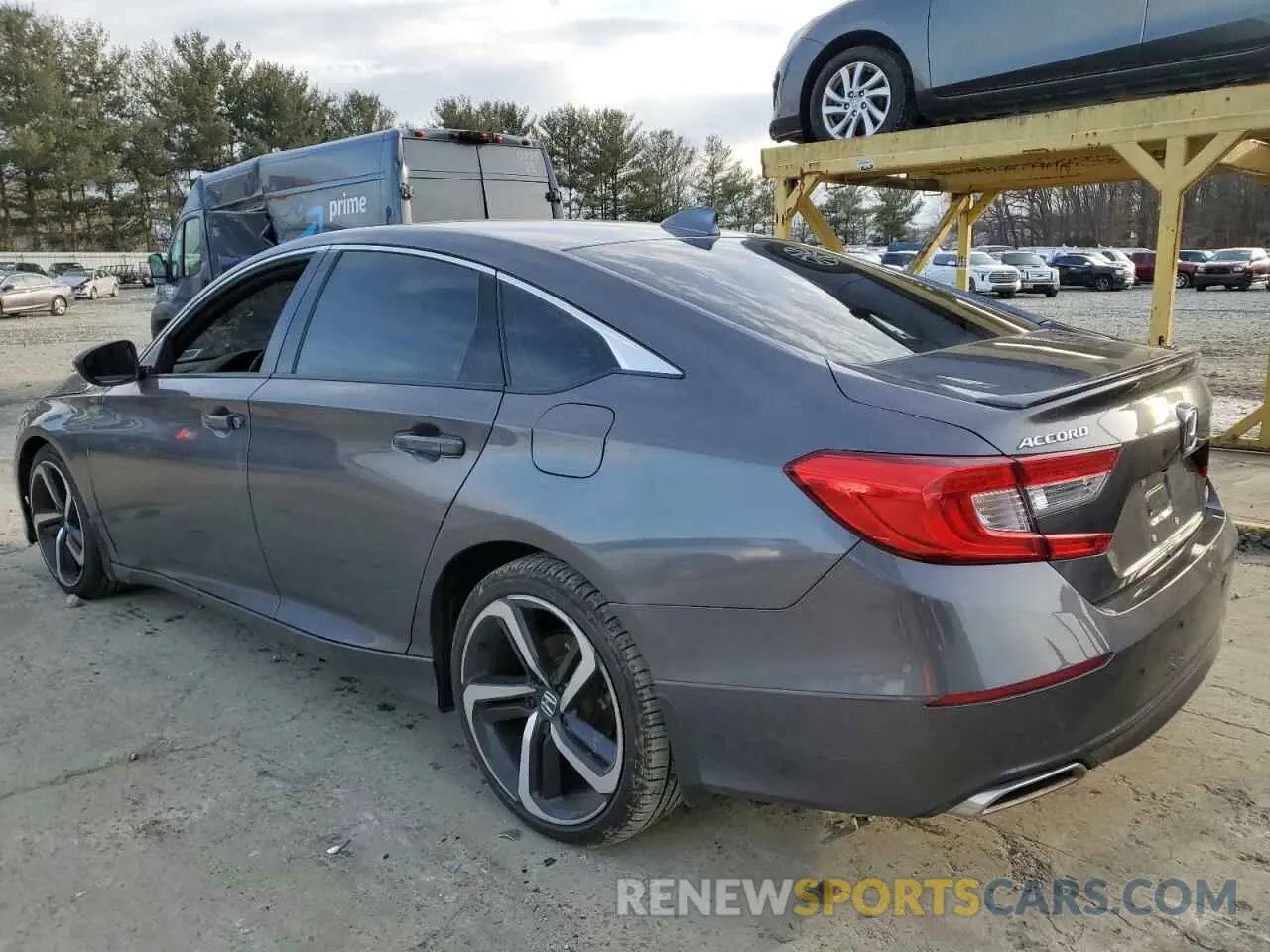 2 Photograph of a damaged car 1HGCV1F35LA136811 HONDA ACCORD 2020