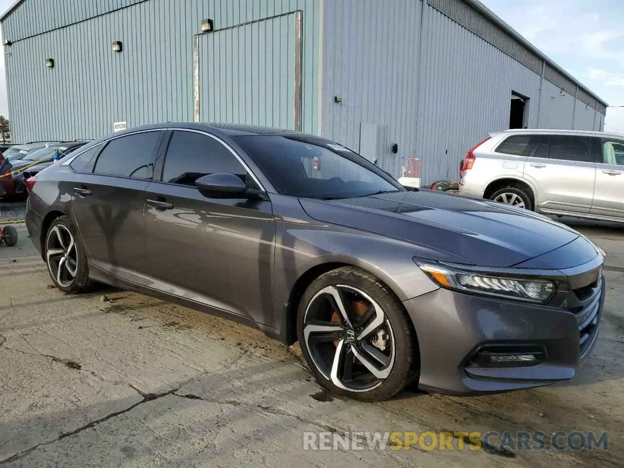 4 Photograph of a damaged car 1HGCV1F35LA136811 HONDA ACCORD 2020