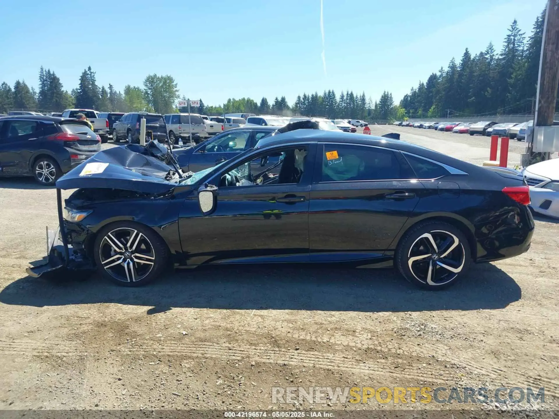 13 Photograph of a damaged car 1HGCV1F35LA139434 HONDA ACCORD 2020