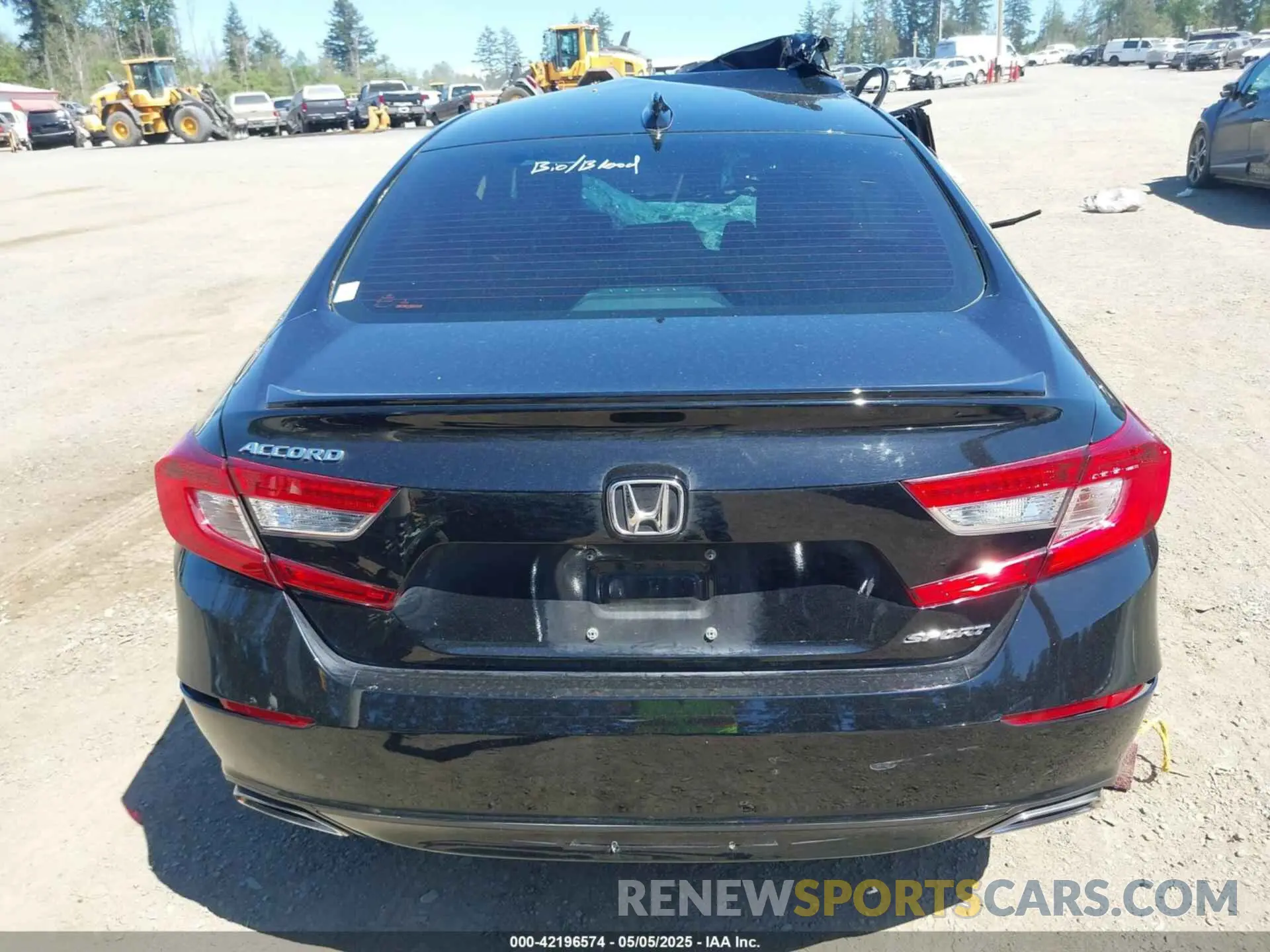 15 Photograph of a damaged car 1HGCV1F35LA139434 HONDA ACCORD 2020