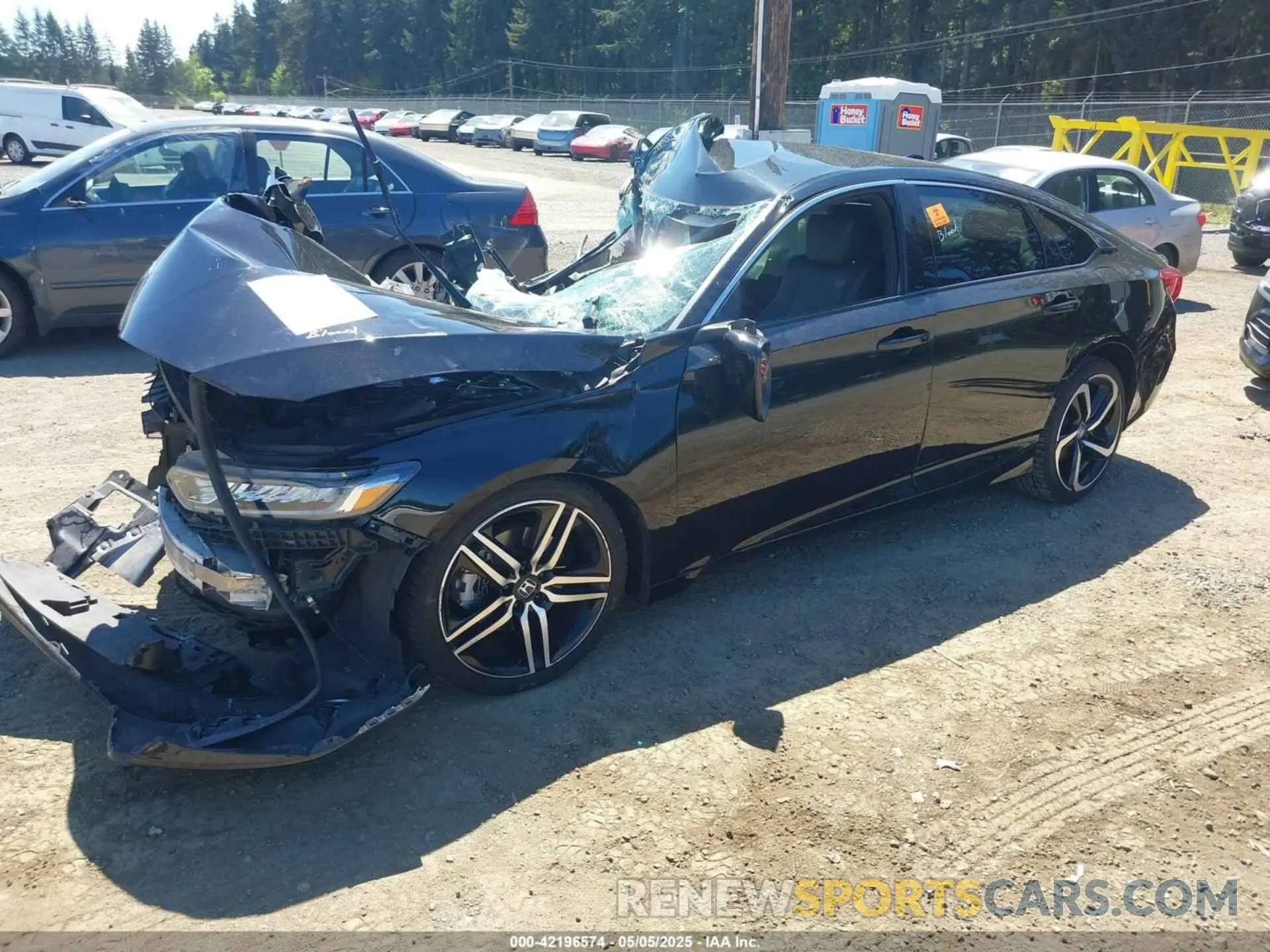 2 Photograph of a damaged car 1HGCV1F35LA139434 HONDA ACCORD 2020