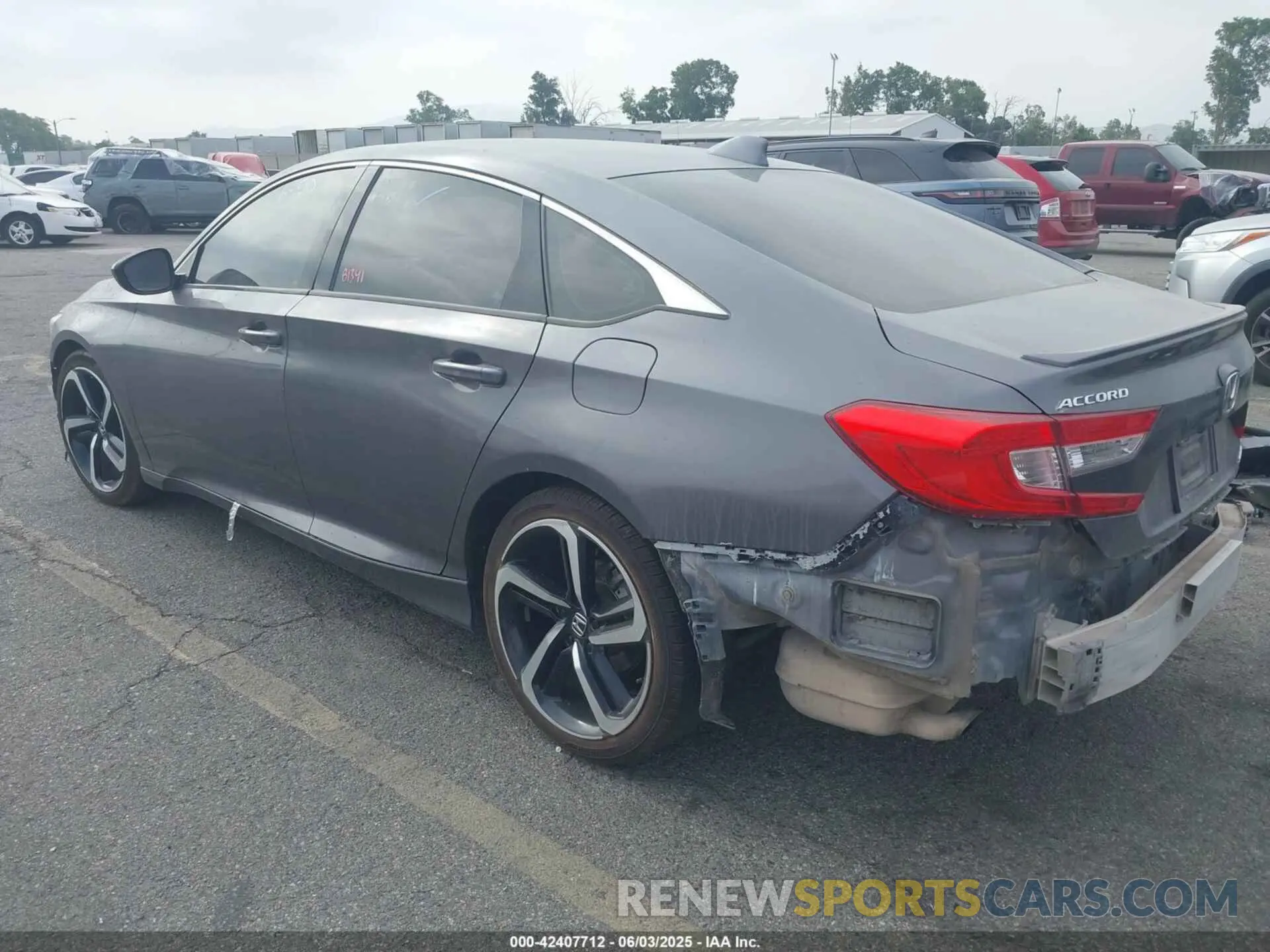 3 Photograph of a damaged car 1HGCV1F35LA146397 HONDA ACCORD 2020