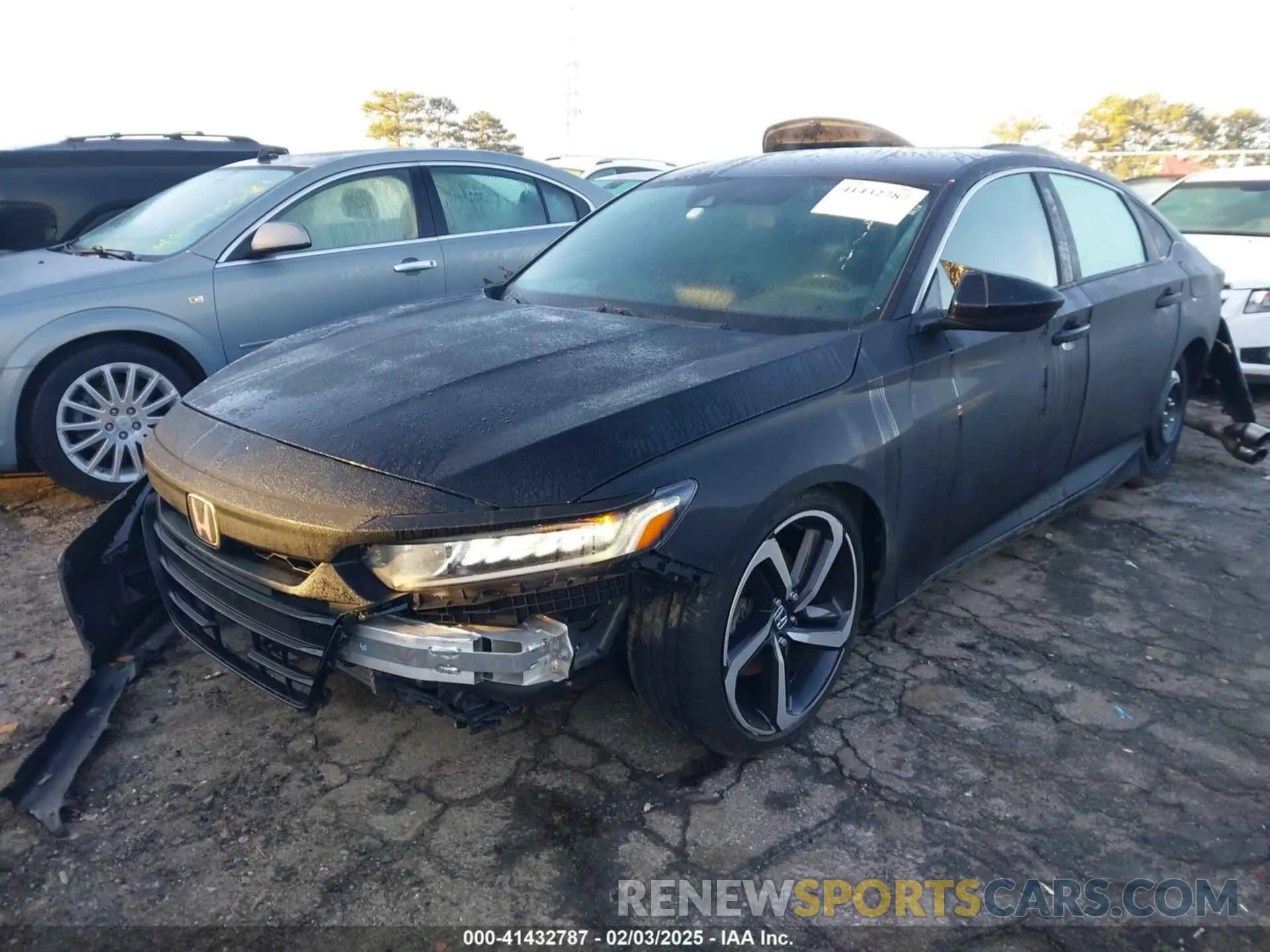 2 Photograph of a damaged car 1HGCV1F35LA146819 HONDA ACCORD 2020