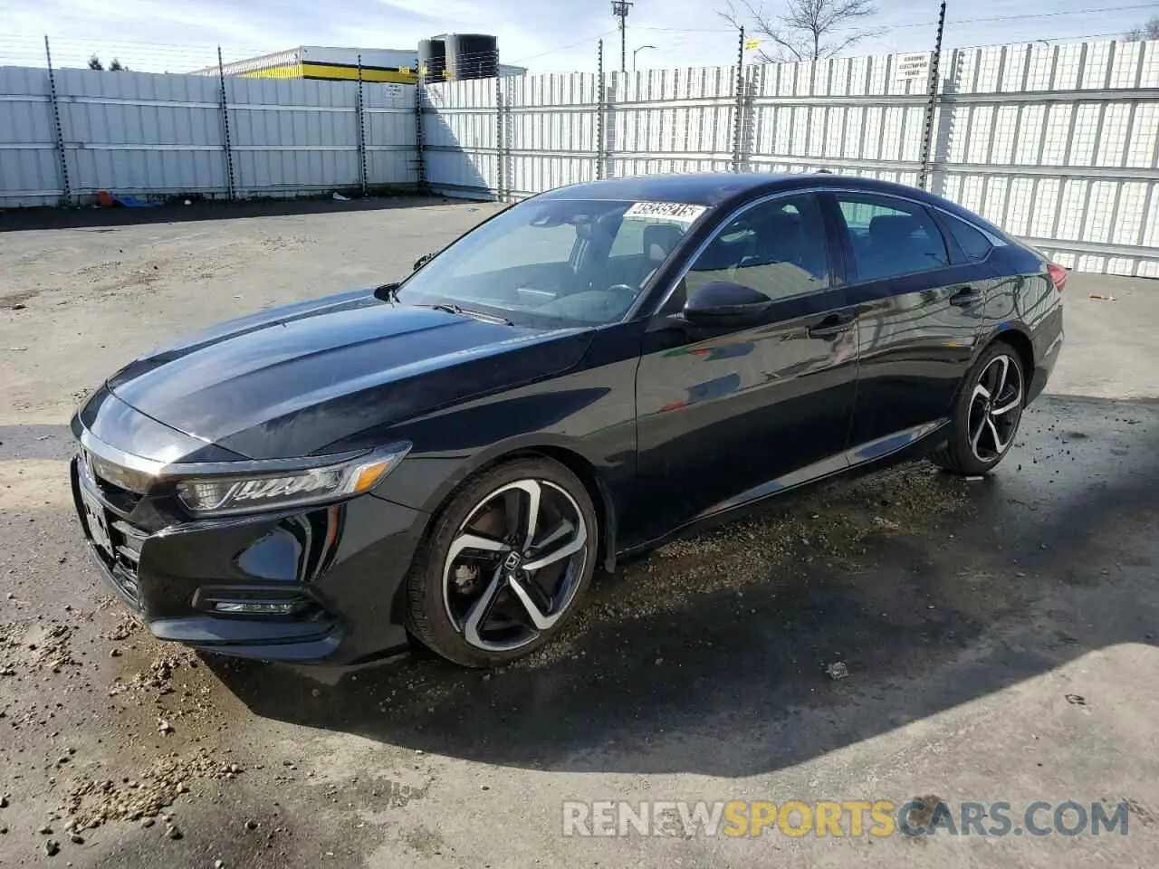 1 Photograph of a damaged car 1HGCV1F35LA155794 HONDA ACCORD 2020
