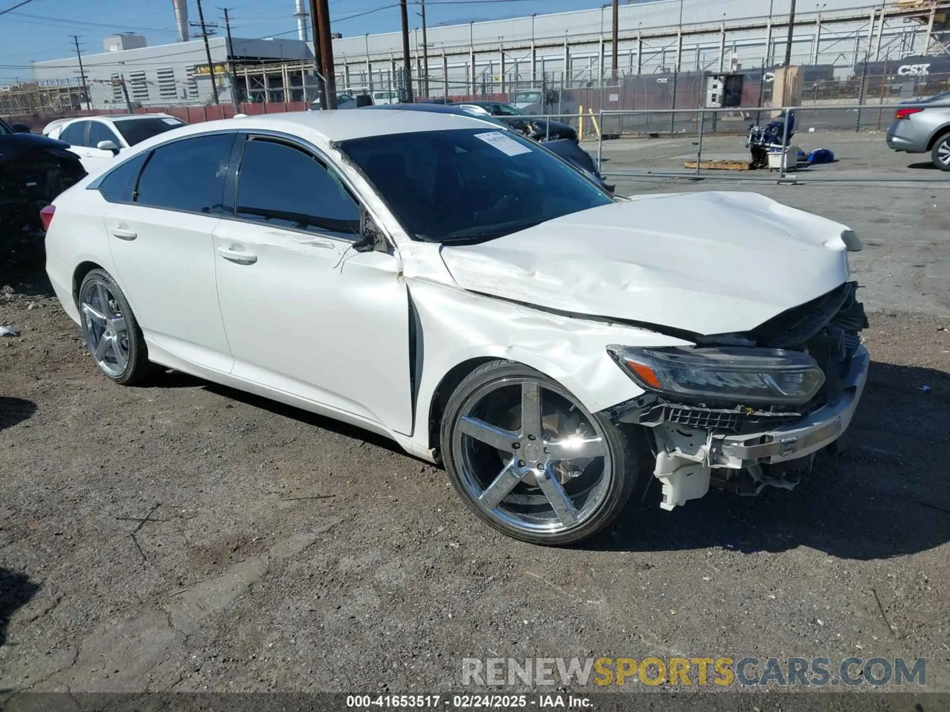 1 Photograph of a damaged car 1HGCV1F36LA012644 HONDA ACCORD 2020