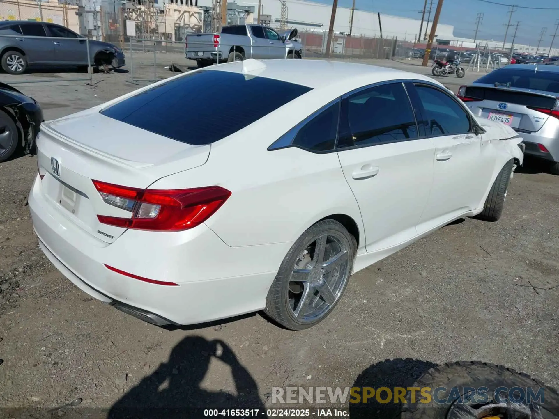 4 Photograph of a damaged car 1HGCV1F36LA012644 HONDA ACCORD 2020