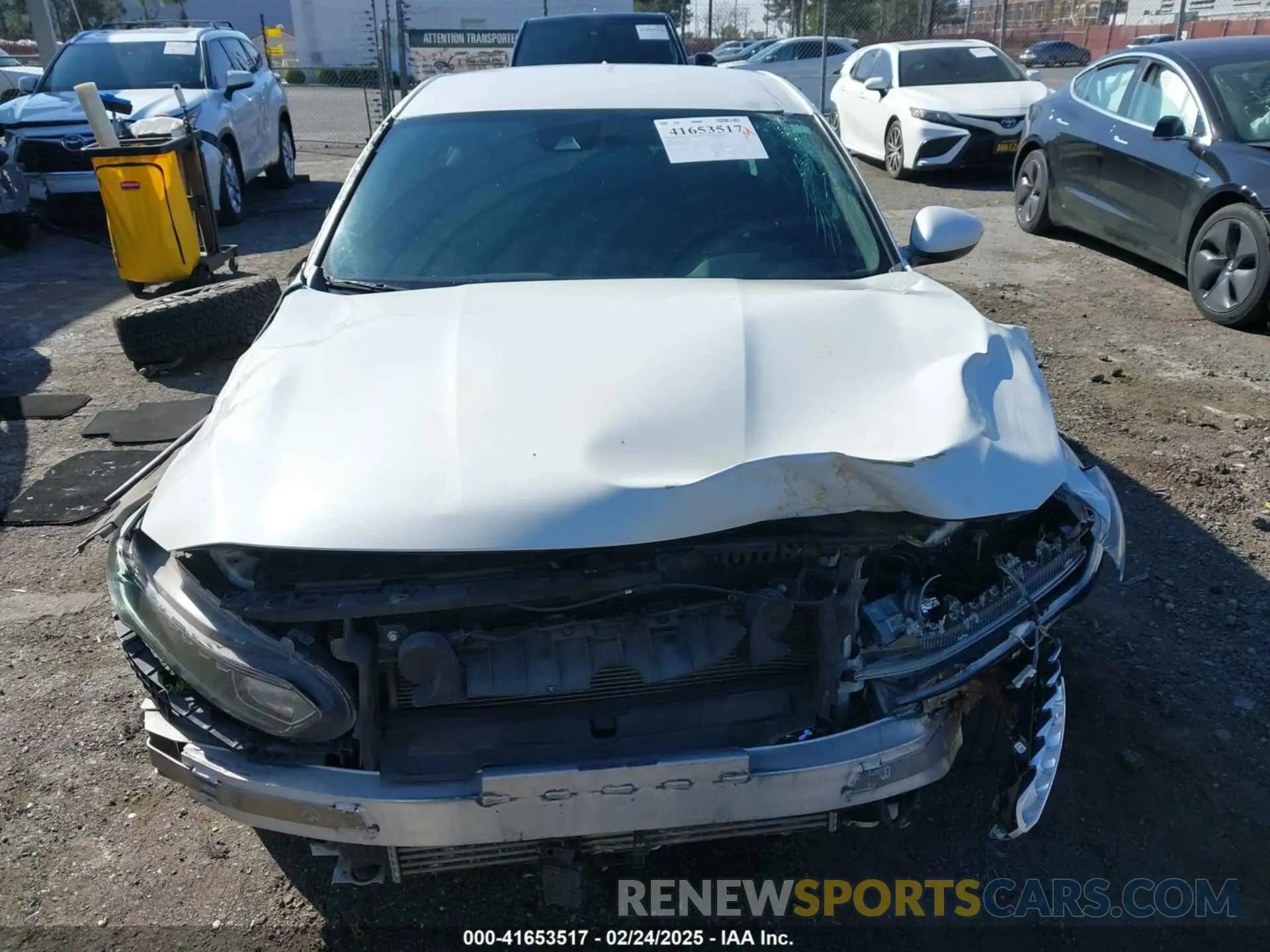 6 Photograph of a damaged car 1HGCV1F36LA012644 HONDA ACCORD 2020