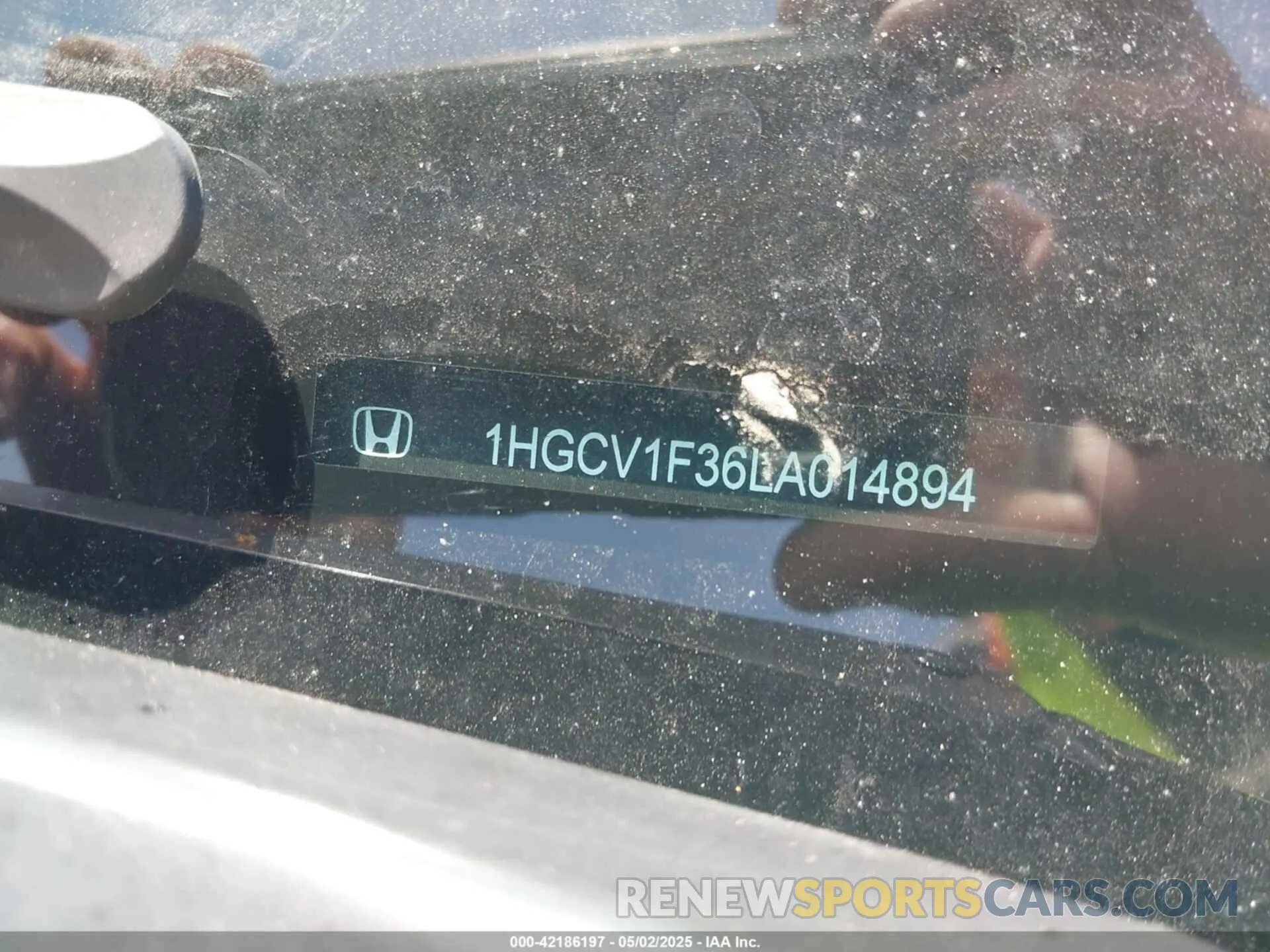12 Photograph of a damaged car 1HGCV1F36LA014894 HONDA ACCORD 2020