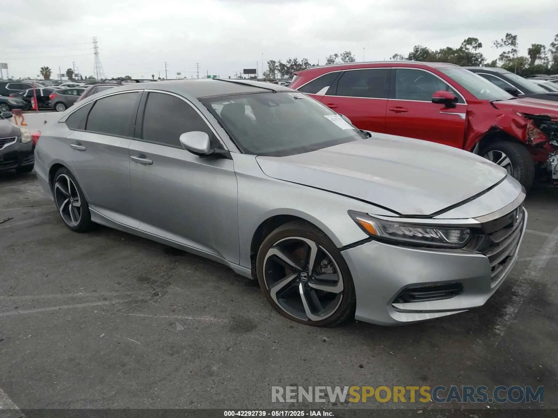 1 Photograph of a damaged car 1HGCV1F36LA014989 HONDA ACCORD 2020