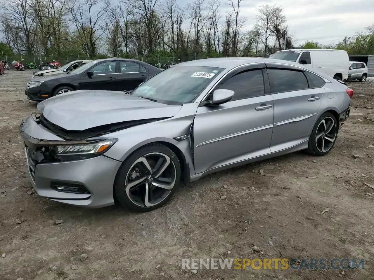 1 Photograph of a damaged car 1HGCV1F36LA042629 HONDA ACCORD 2020