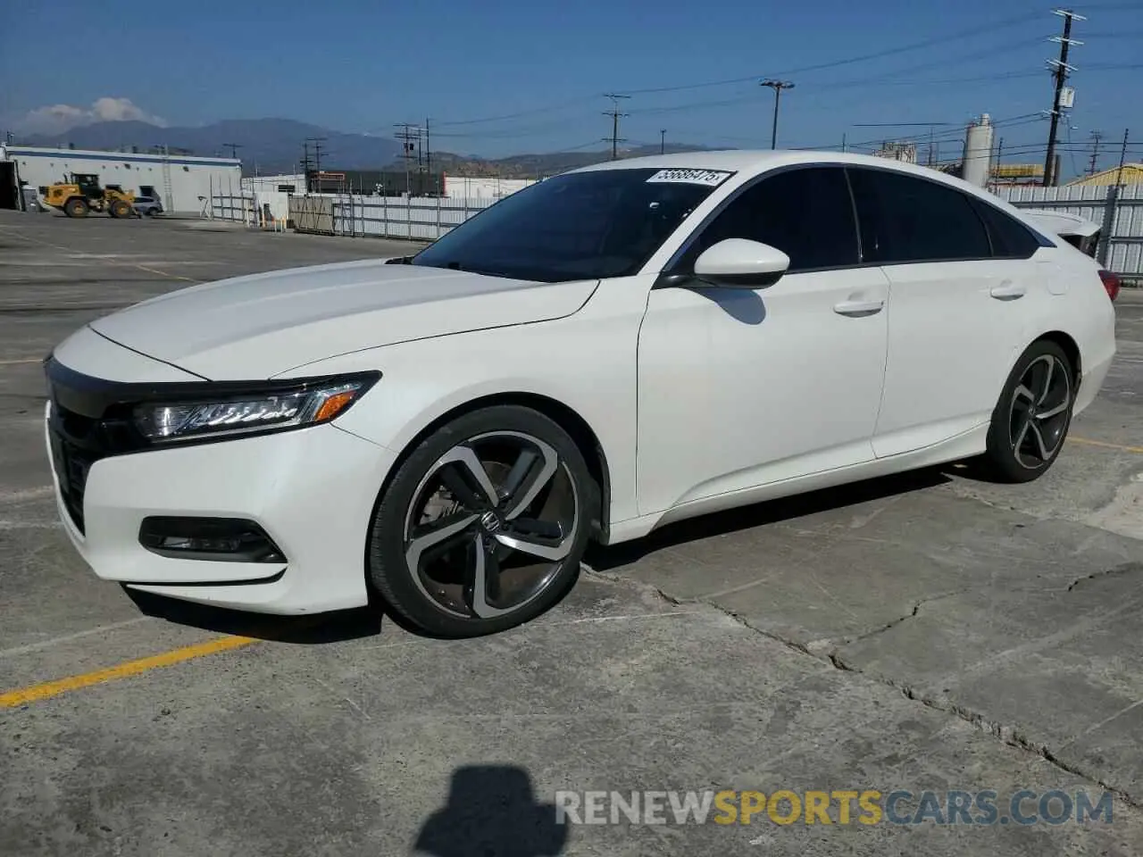 1 Photograph of a damaged car 1HGCV1F36LA056448 HONDA ACCORD 2020