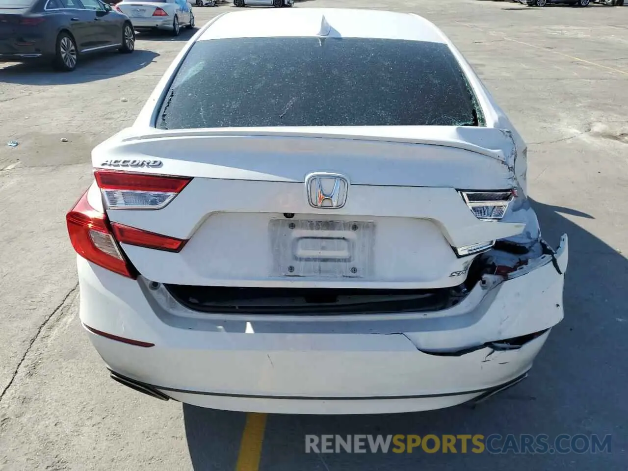 6 Photograph of a damaged car 1HGCV1F36LA056448 HONDA ACCORD 2020
