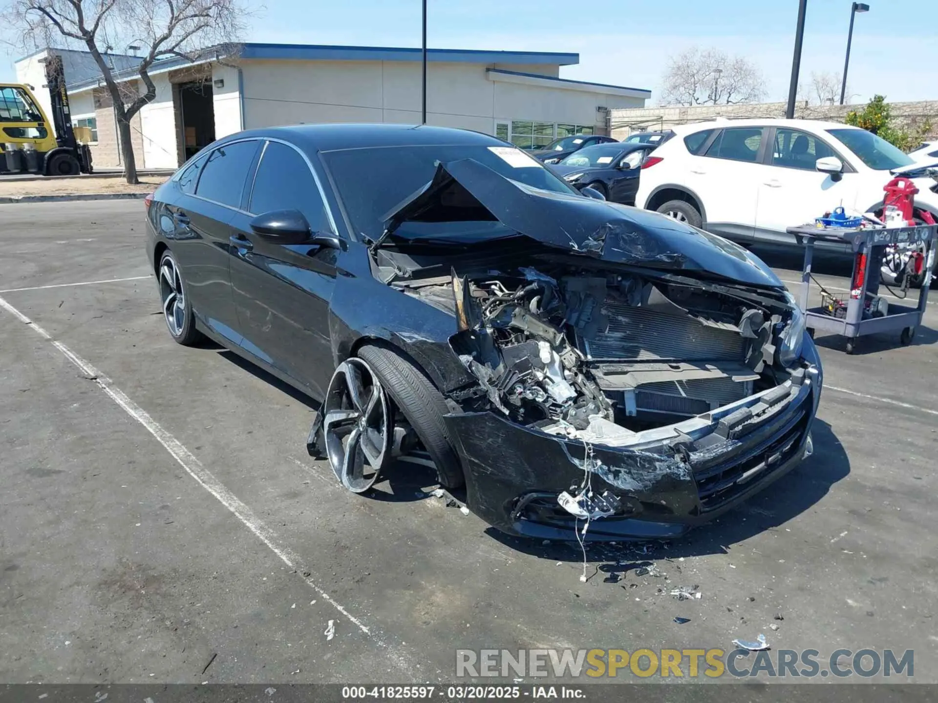 1 Photograph of a damaged car 1HGCV1F36LA066333 HONDA ACCORD 2020