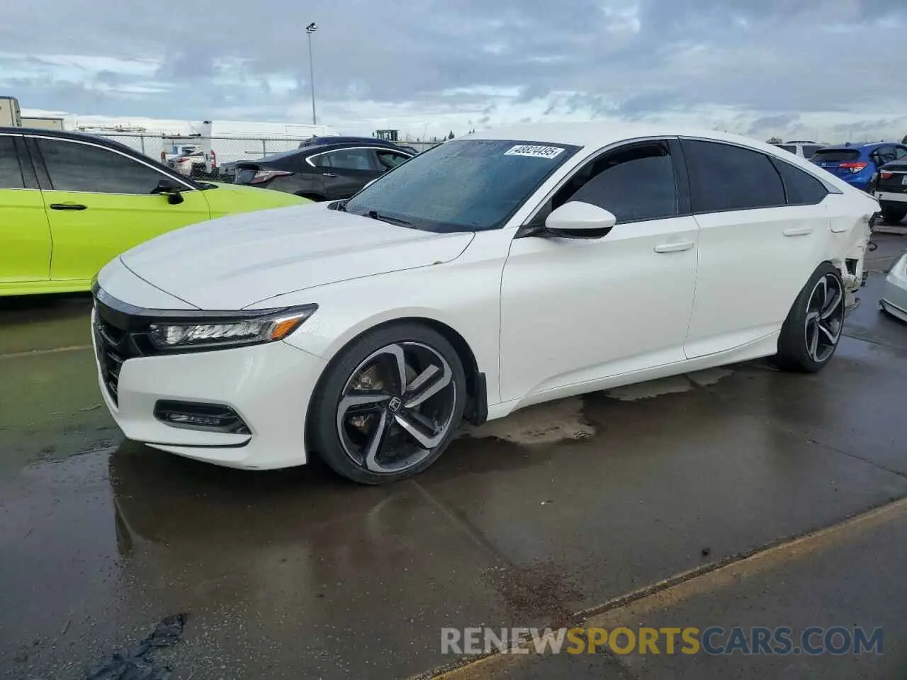 1 Photograph of a damaged car 1HGCV1F36LA086632 HONDA ACCORD 2020