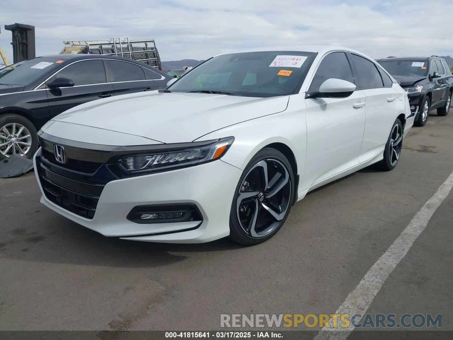 2 Photograph of a damaged car 1HGCV1F36LA108077 HONDA ACCORD 2020
