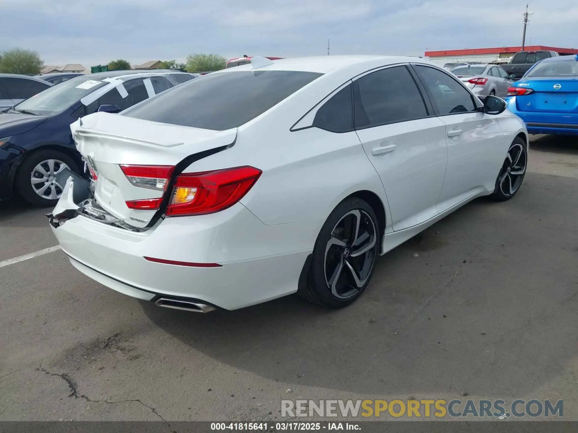 4 Photograph of a damaged car 1HGCV1F36LA108077 HONDA ACCORD 2020