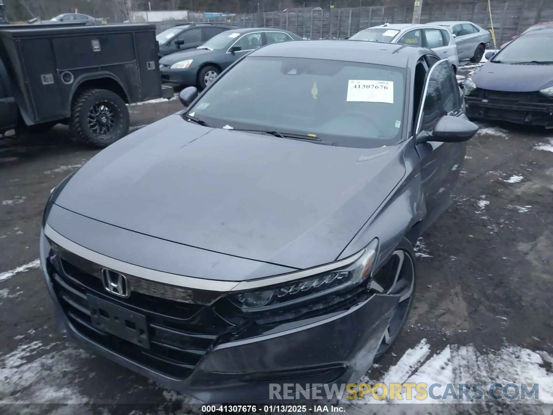 2 Photograph of a damaged car 1HGCV1F36LA121752 HONDA ACCORD 2020
