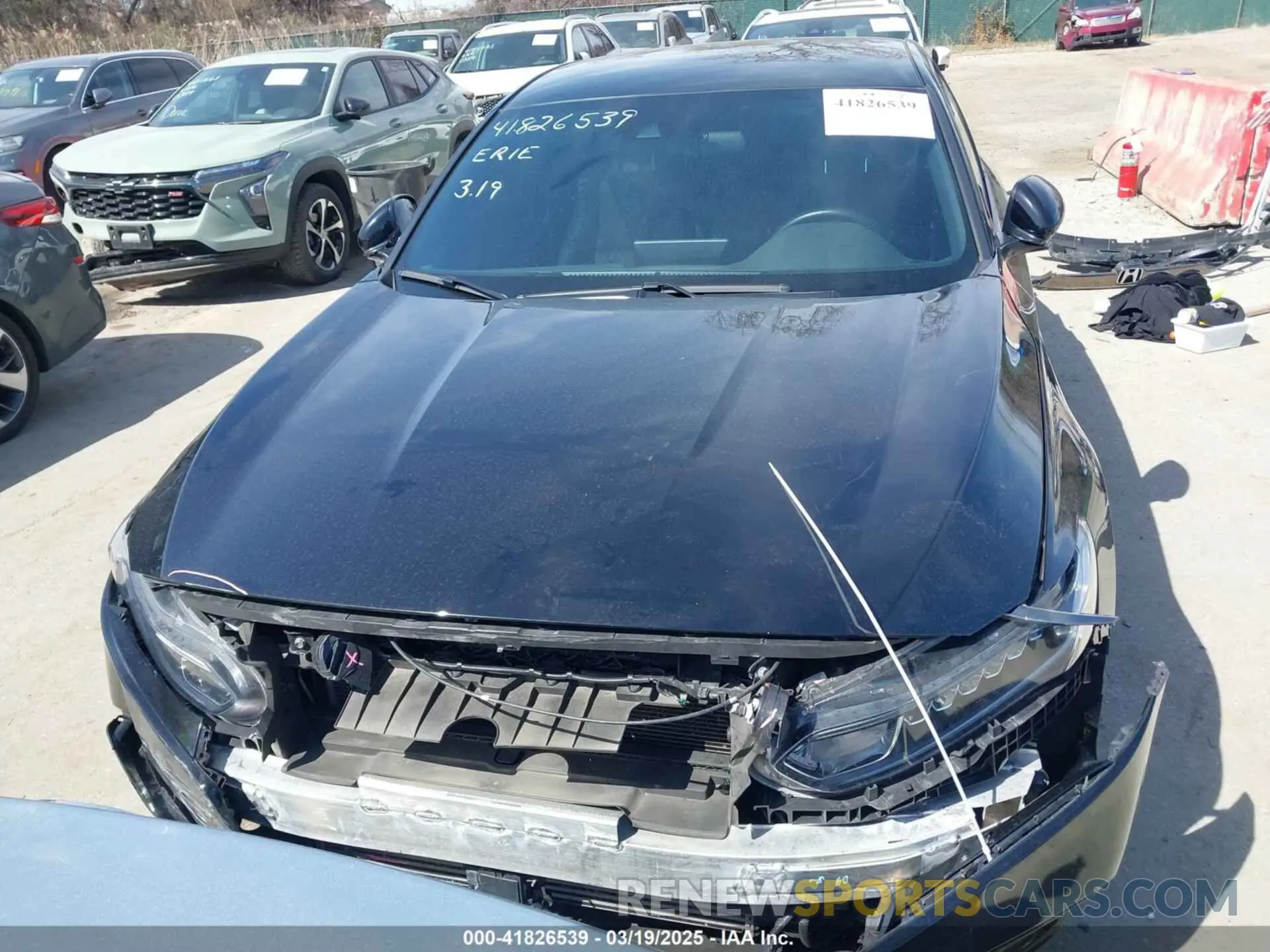 13 Photograph of a damaged car 1HGCV1F36LA129835 HONDA ACCORD 2020