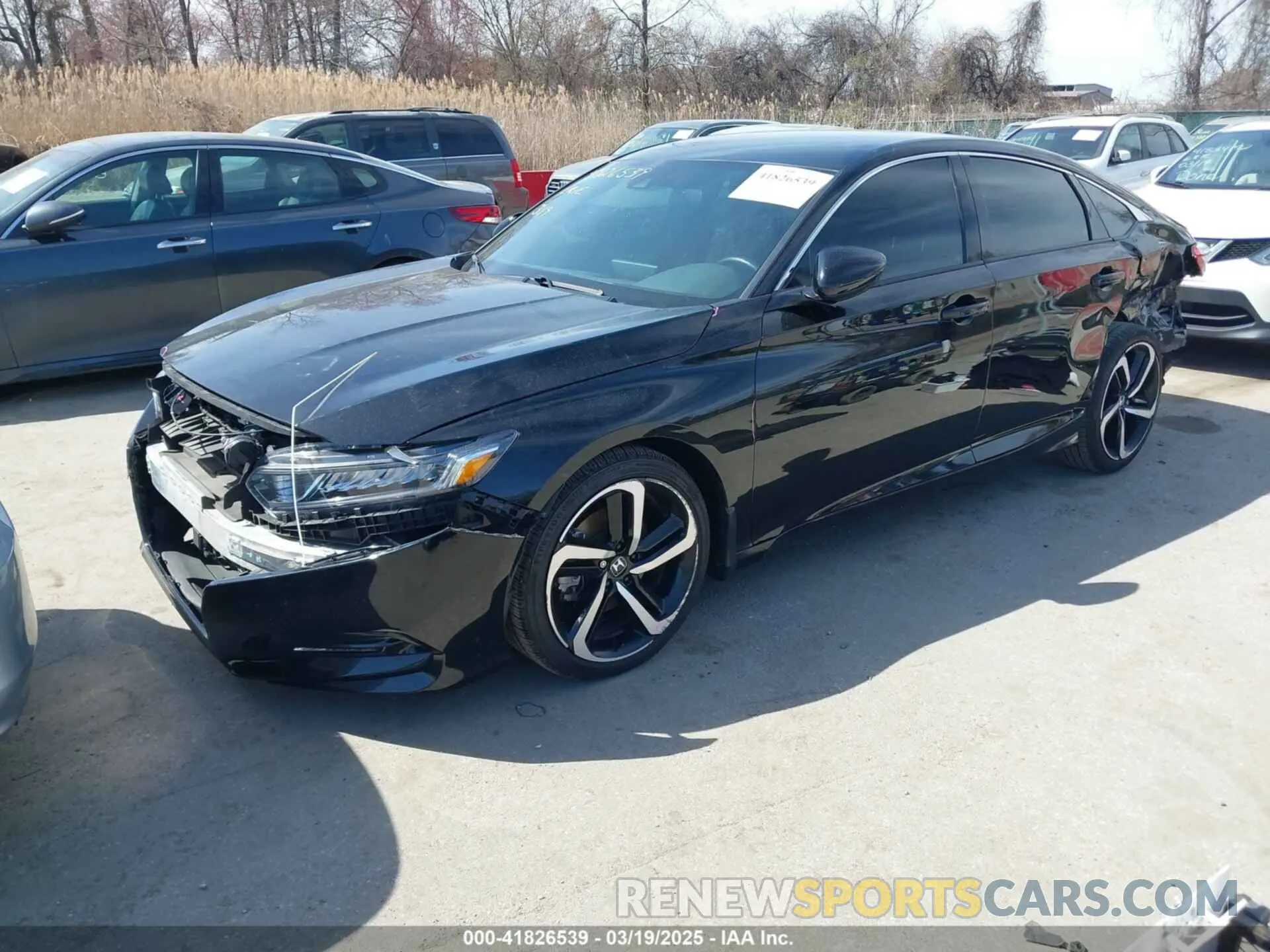 2 Photograph of a damaged car 1HGCV1F36LA129835 HONDA ACCORD 2020
