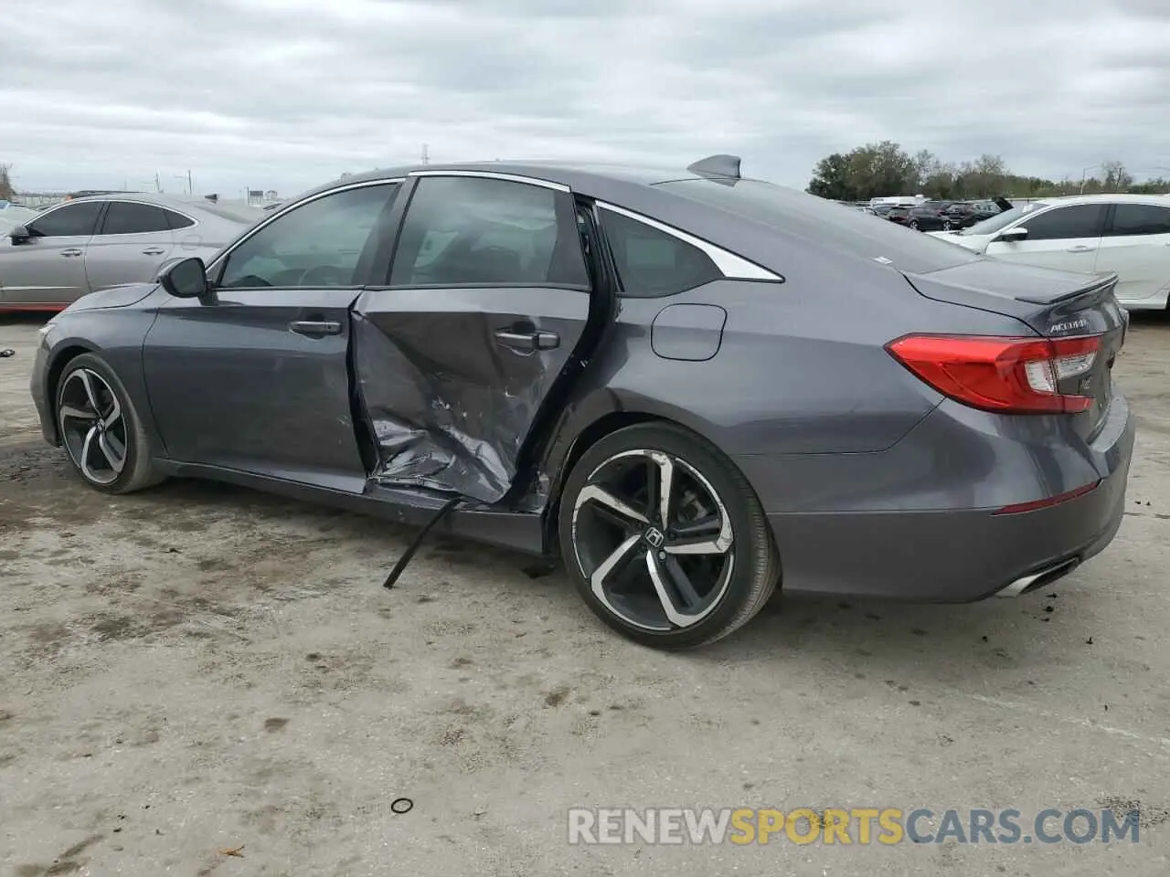 2 Photograph of a damaged car 1HGCV1F36LA134503 HONDA ACCORD 2020