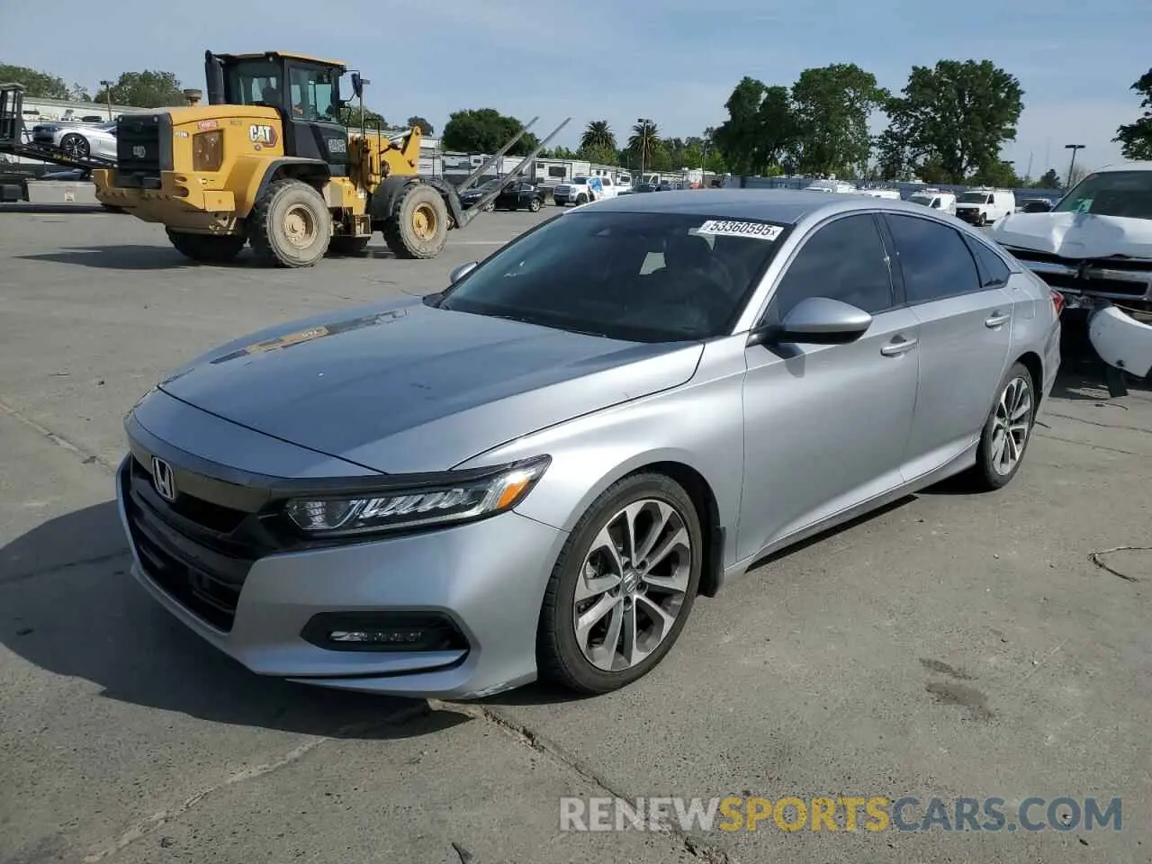 1 Photograph of a damaged car 1HGCV1F36LA144044 HONDA ACCORD 2020