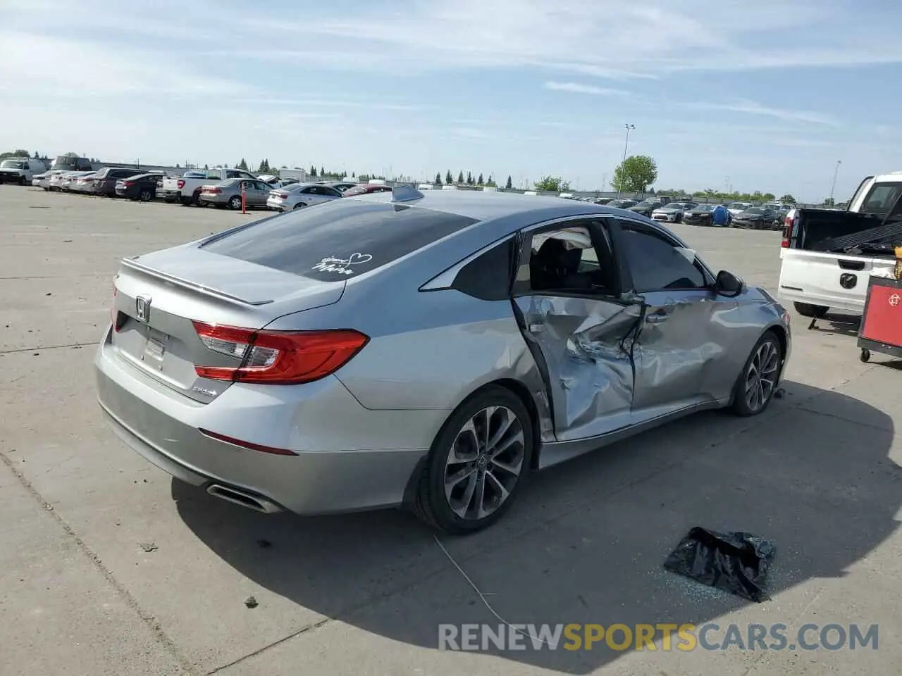 3 Photograph of a damaged car 1HGCV1F36LA144044 HONDA ACCORD 2020